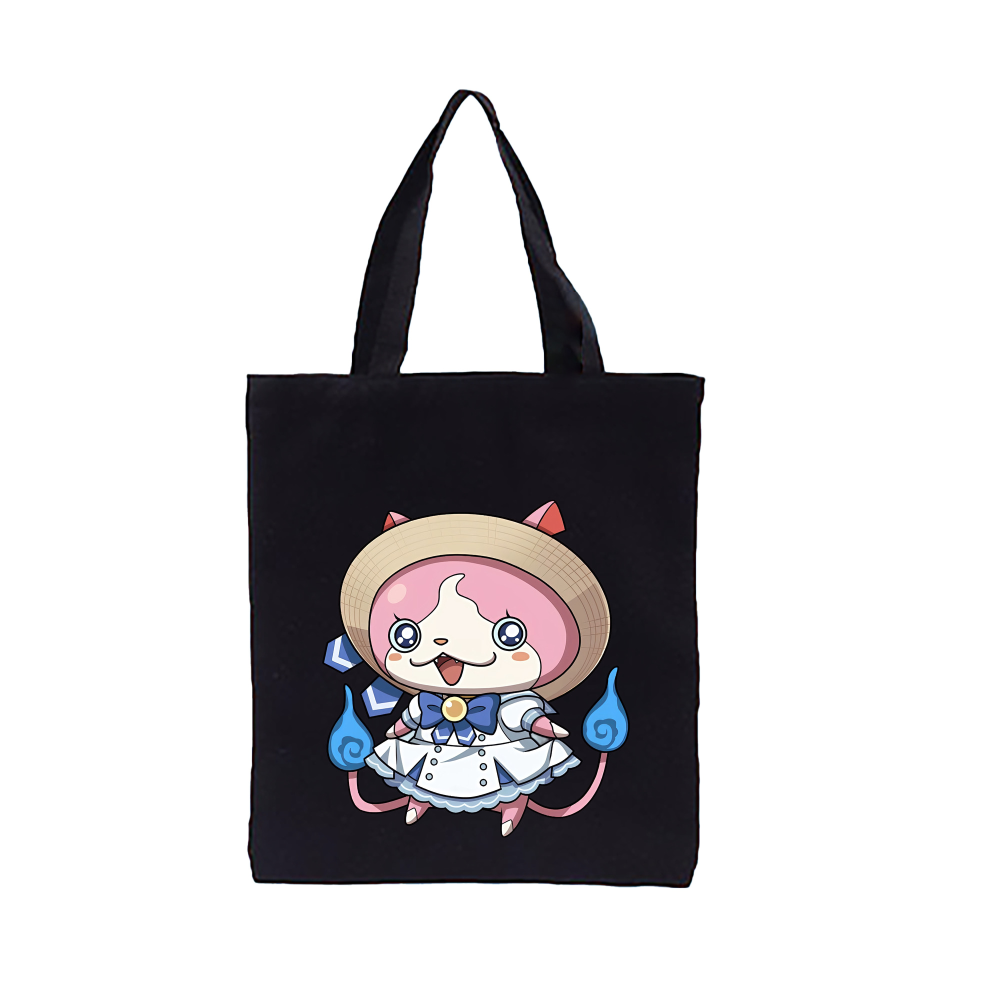 （画像用） 妖怪ウォッチ Yo-kai Watch 縦型キャンバス生地手提げバッグ　トートバッグ