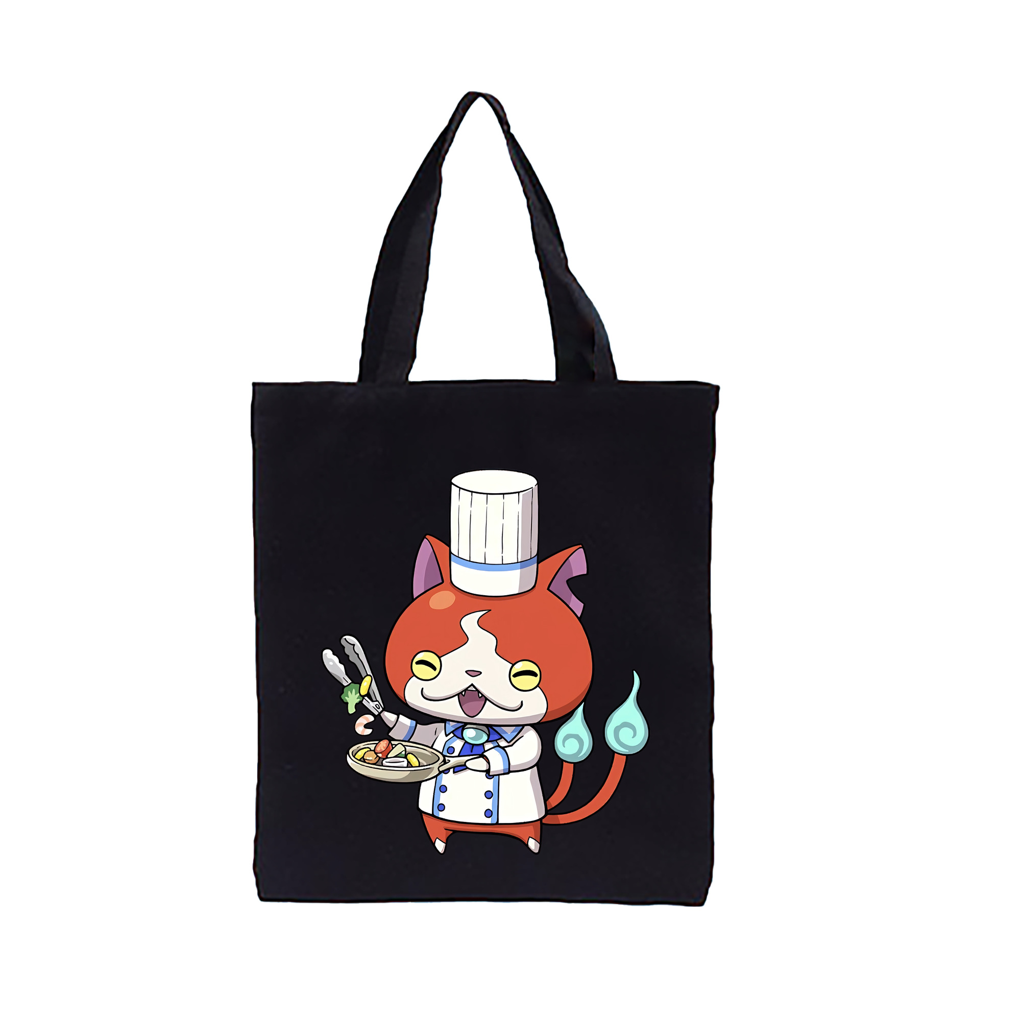 （画像用） 妖怪ウォッチ Yo-kai Watch 縦型キャンバス生地手提げバッグ　トートバッグ