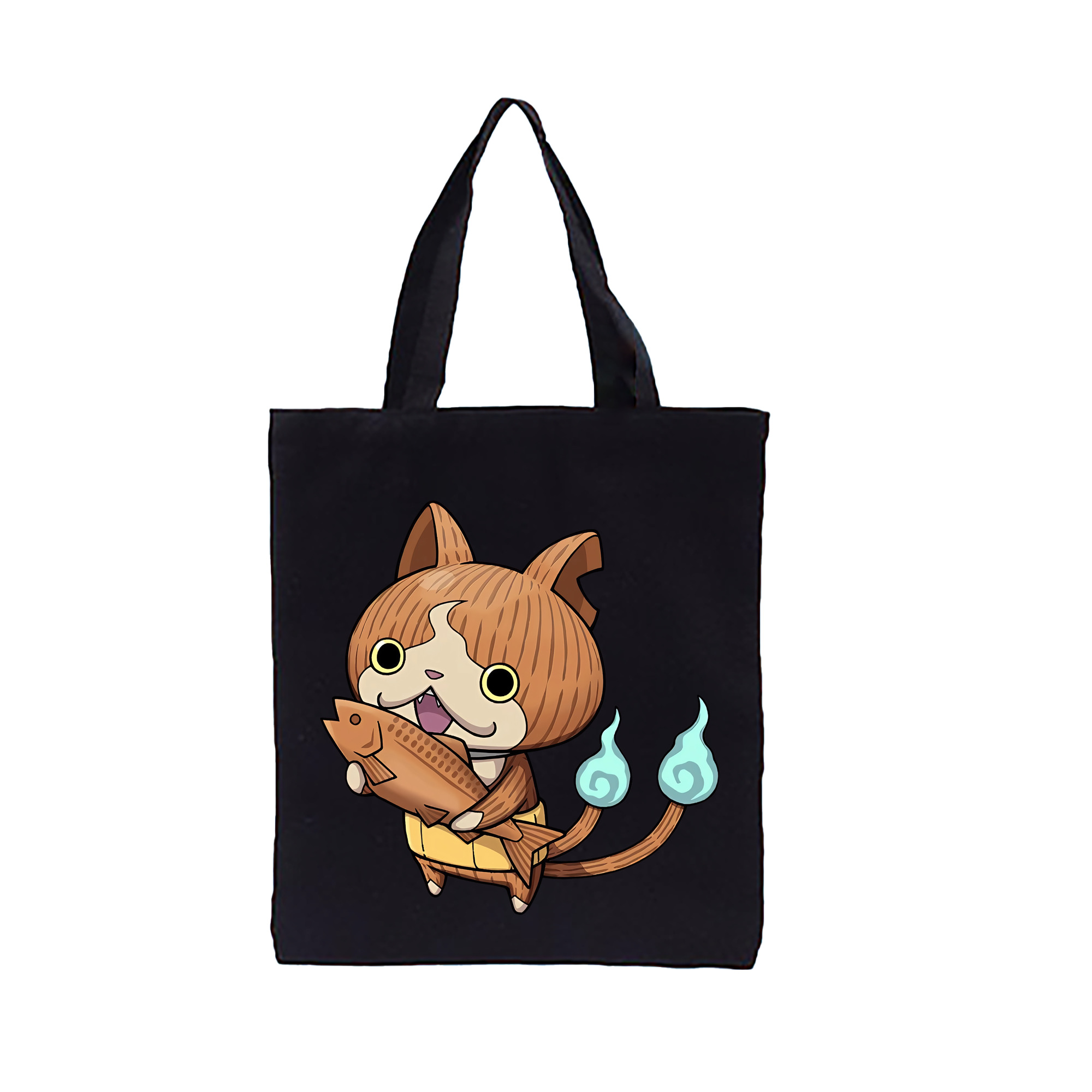 （画像用） 妖怪ウォッチ Yo-kai Watch 縦型キャンバス生地手提げバッグ　トートバッグ