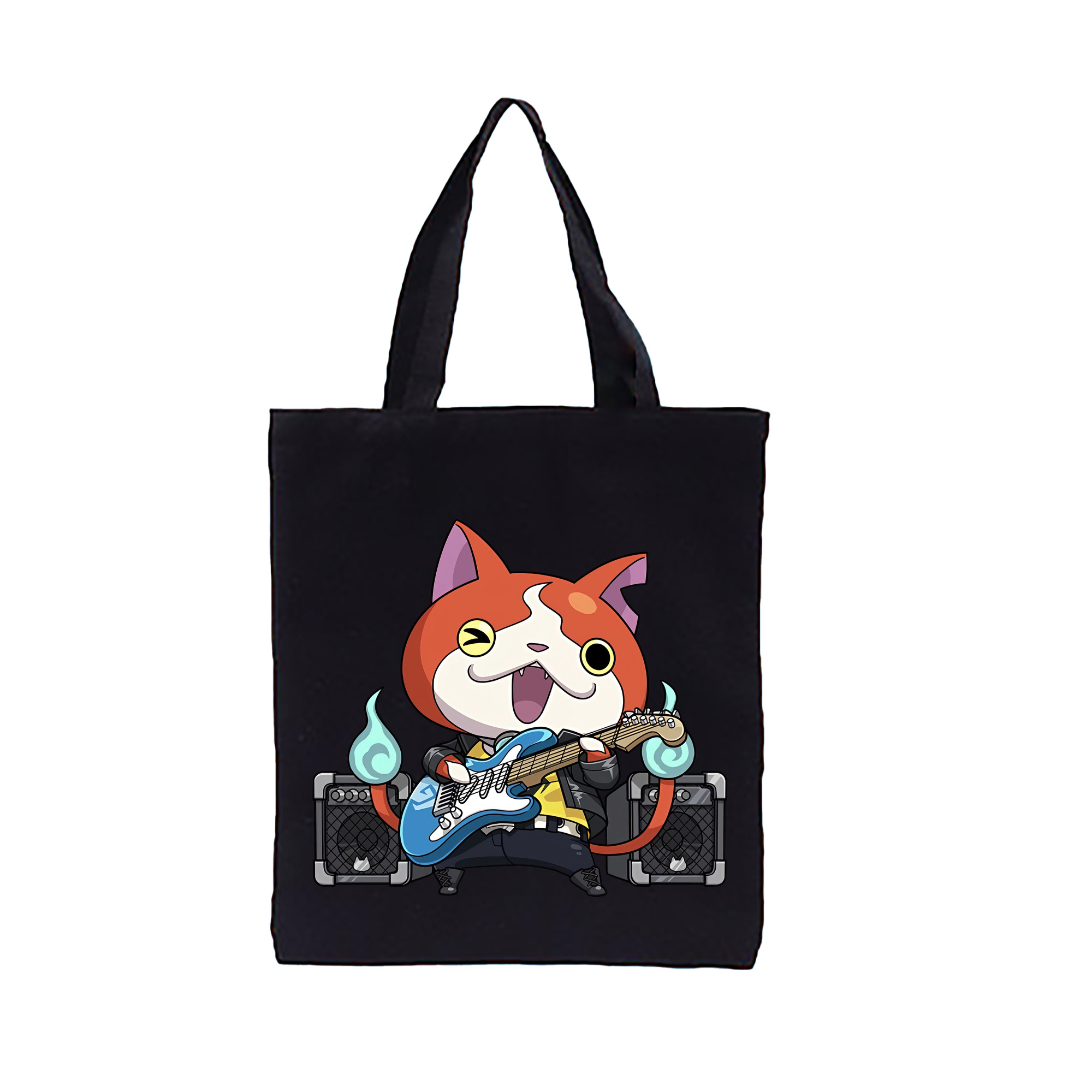 （画像用） 妖怪ウォッチ Yo-kai Watch 縦型キャンバス生地手提げバッグ　トートバッグ