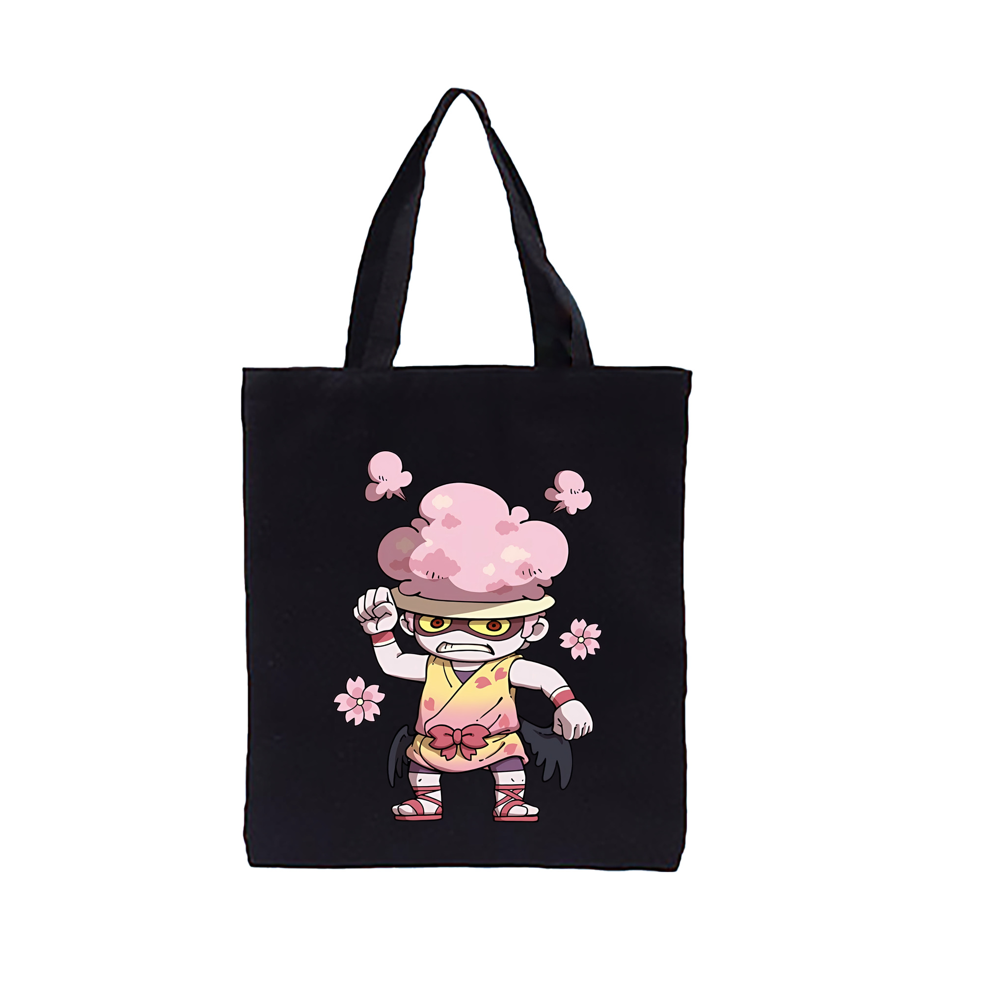 （画像用） 妖怪ウォッチ Yo-kai Watch 縦型キャンバス生地手提げバッグ　トートバッグ