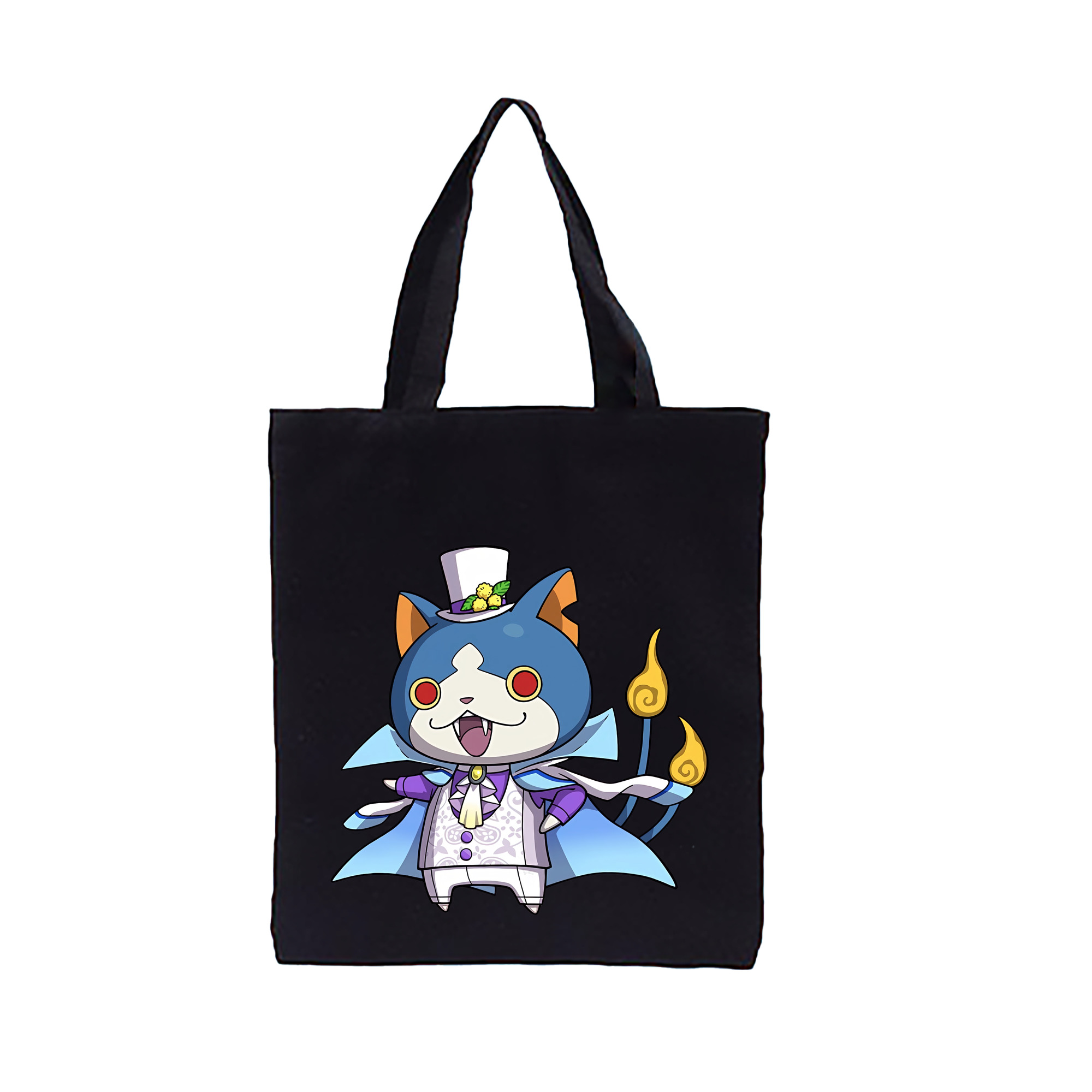 （画像用） 妖怪ウォッチ Yo-kai Watch 縦型キャンバス生地手提げバッグ　トートバッグ