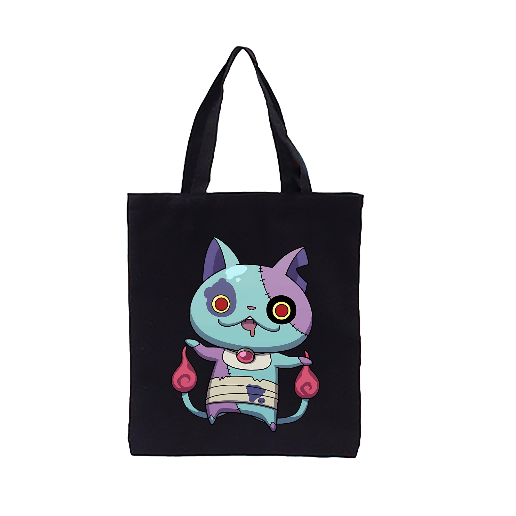 （画像用） 妖怪ウォッチ Yo-kai Watch 縦型キャンバス生地手提げバッグ　トートバッグ