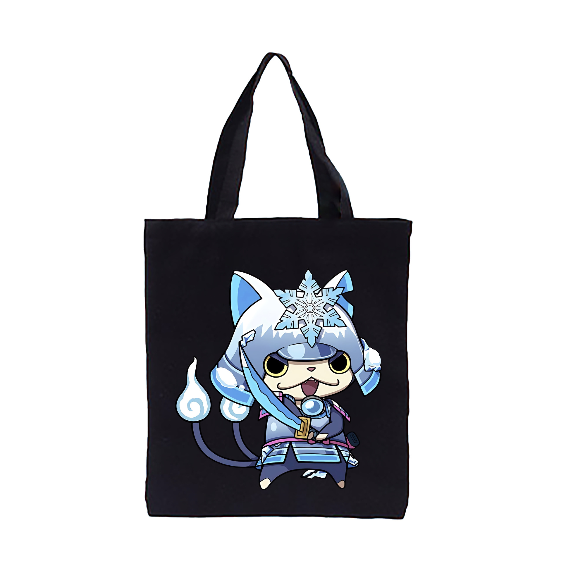 （画像用） 妖怪ウォッチ Yo-kai Watch 縦型キャンバス生地手提げバッグ　トートバッグ