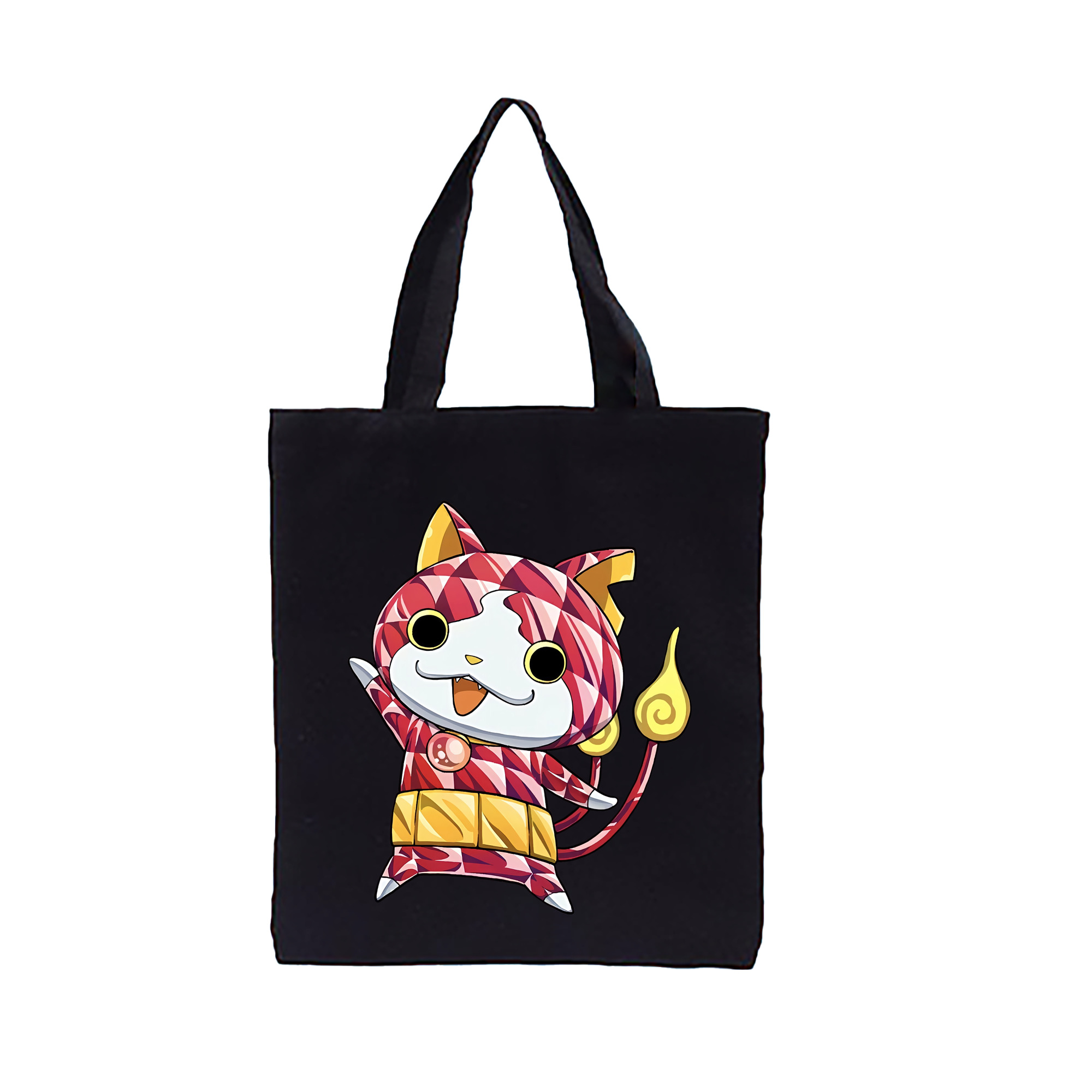 （画像用） 妖怪ウォッチ Yo-kai Watch 縦型キャンバス生地手提げバッグ　トートバッグ