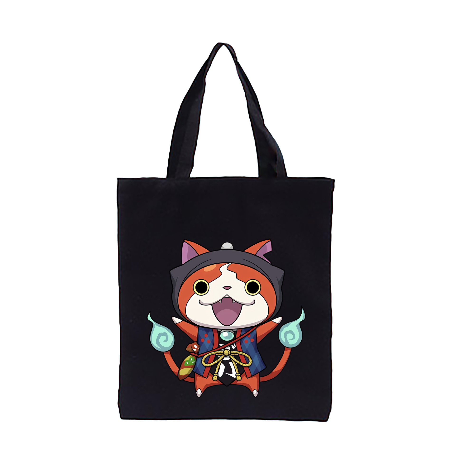 （画像用） 妖怪ウォッチ Yo-kai Watch 縦型キャンバス生地手提げバッグ　トートバッグ