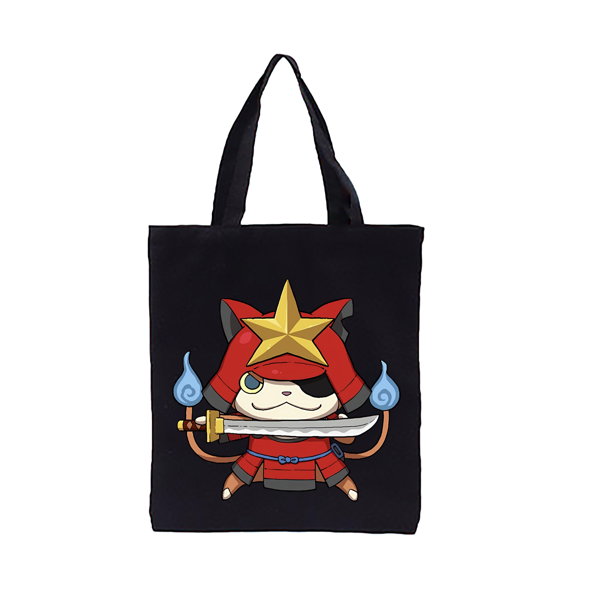 （画像用） 妖怪ウォッチ Yo-kai Watch 縦型キャンバス生地手提げバッグ　トートバッグ