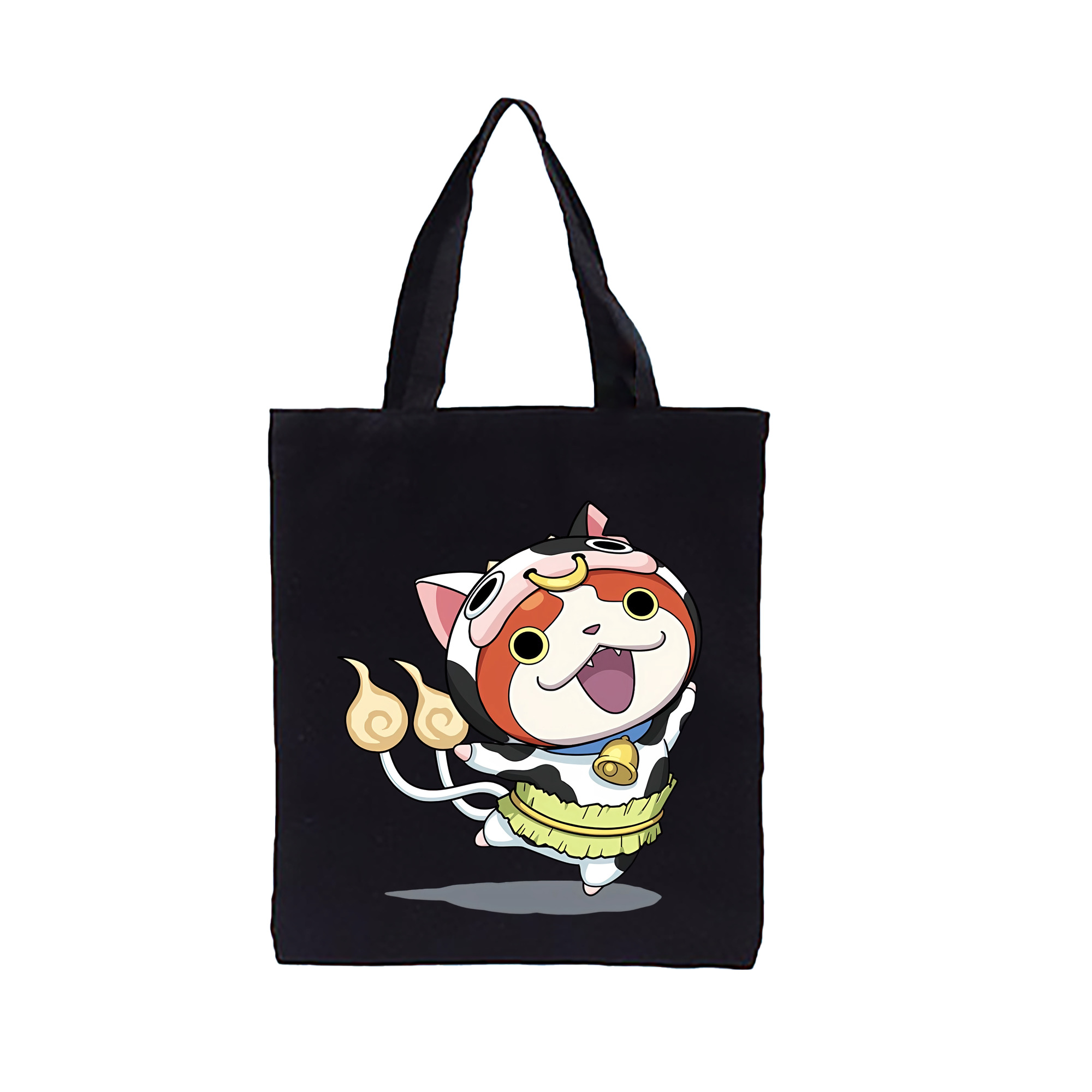 （画像用） 妖怪ウォッチ Yo-kai Watch 縦型キャンバス生地手提げバッグ　トートバッグ