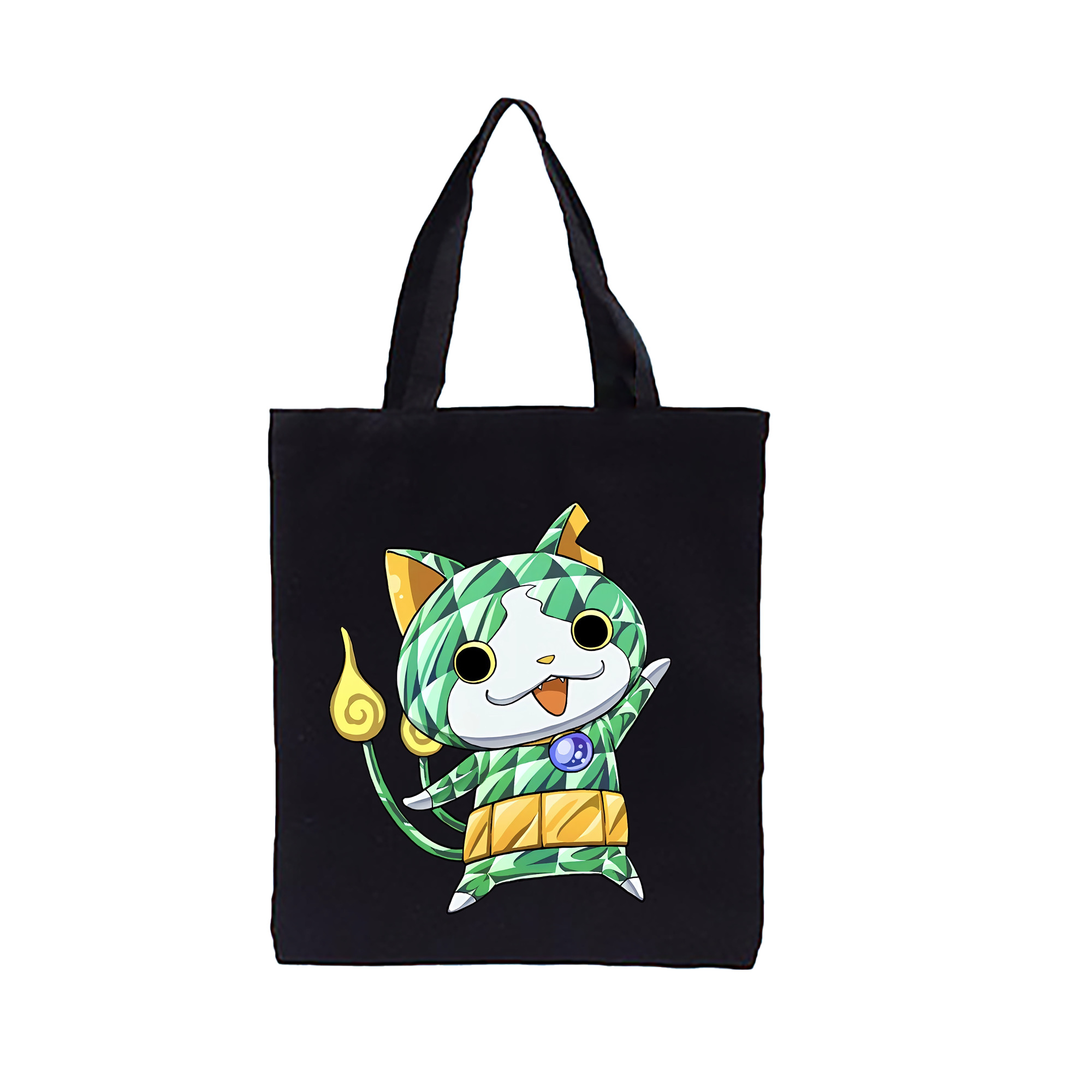（画像用） 妖怪ウォッチ Yo-kai Watch 縦型キャンバス生地手提げバッグ　トートバッグ