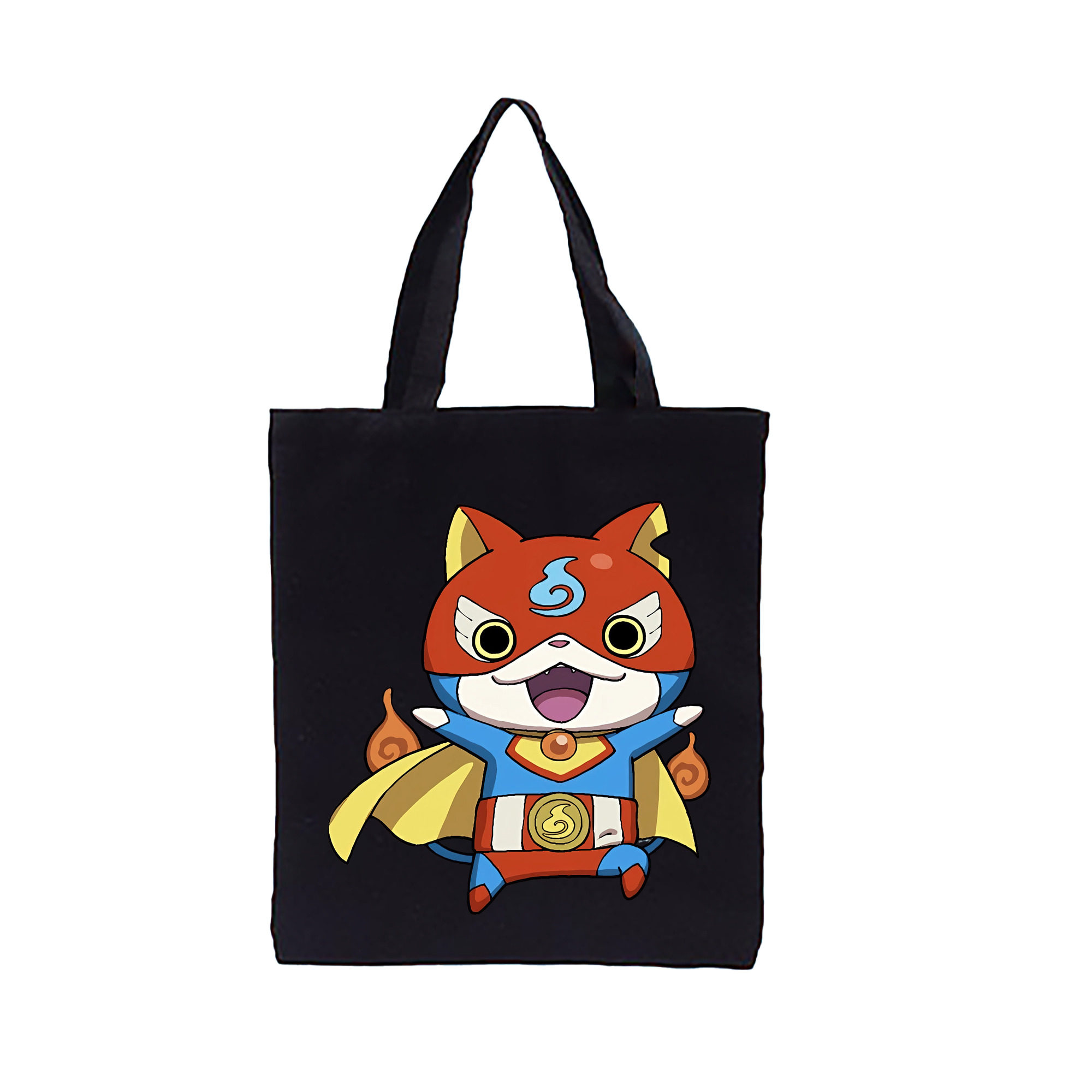 （画像用） 妖怪ウォッチ Yo-kai Watch 縦型キャンバス生地手提げバッグ　トートバッグ