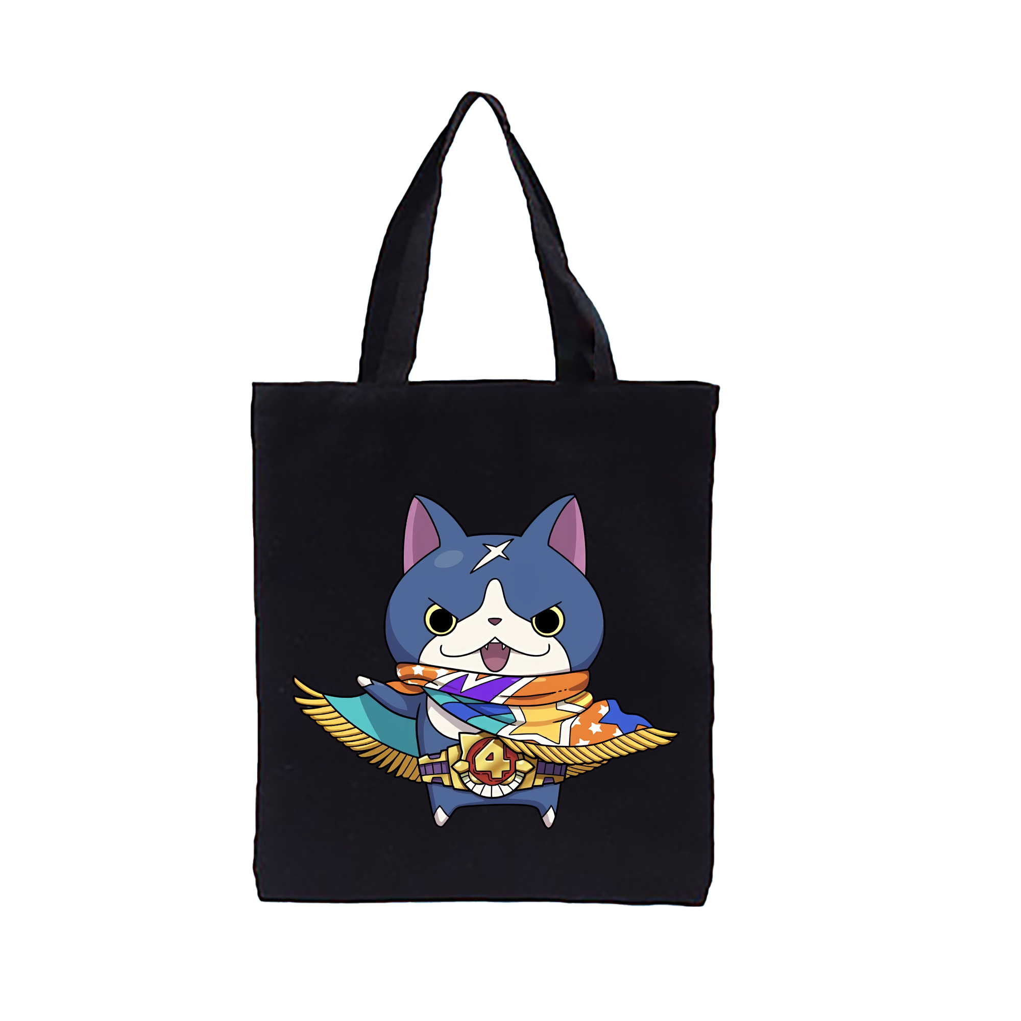 （画像用） 妖怪ウォッチ Yo-kai Watch 縦型キャンバス生地手提げバッグ　トートバッグ