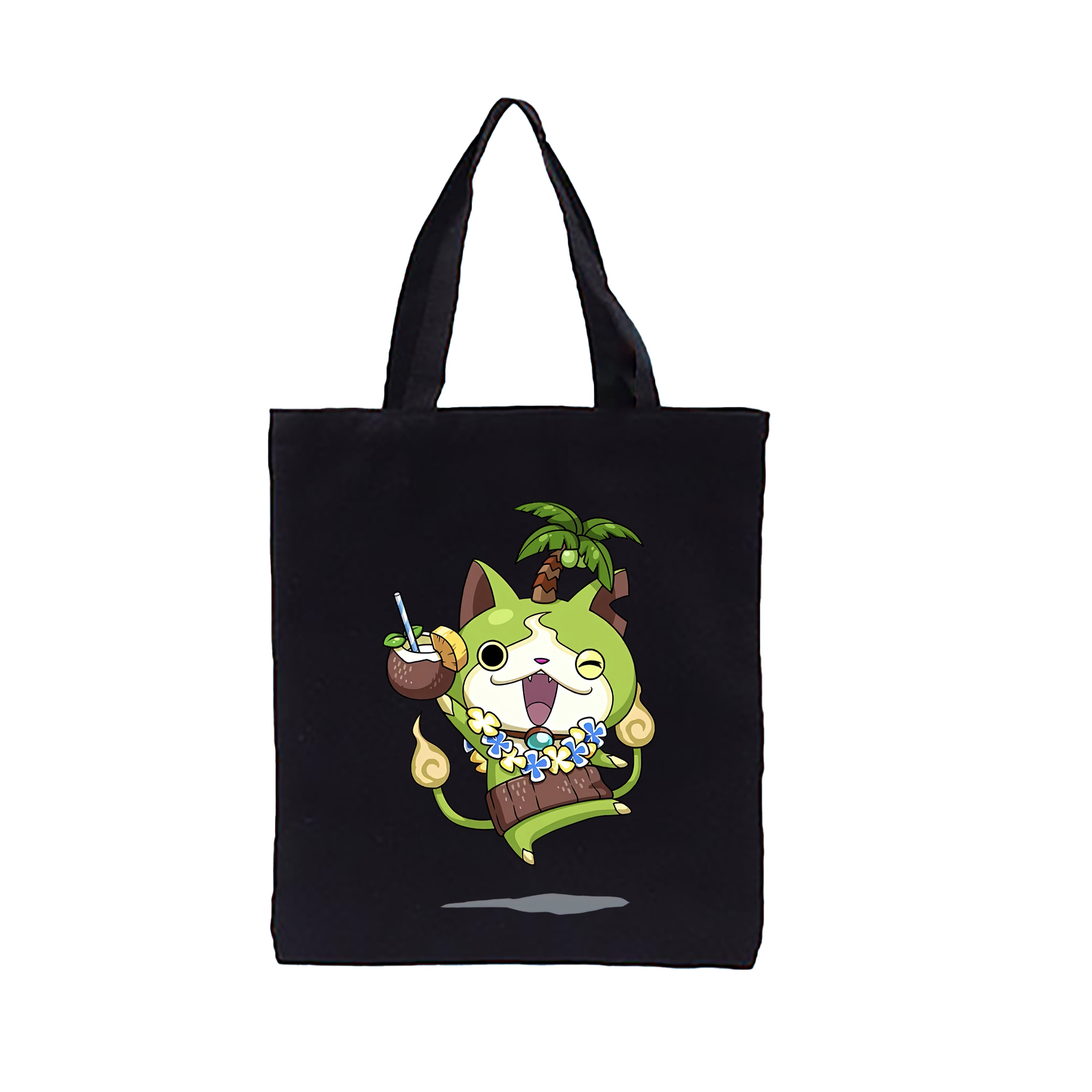 （画像用） 妖怪ウォッチ Yo-kai Watch 縦型キャンバス生地手提げバッグ　トートバッグ