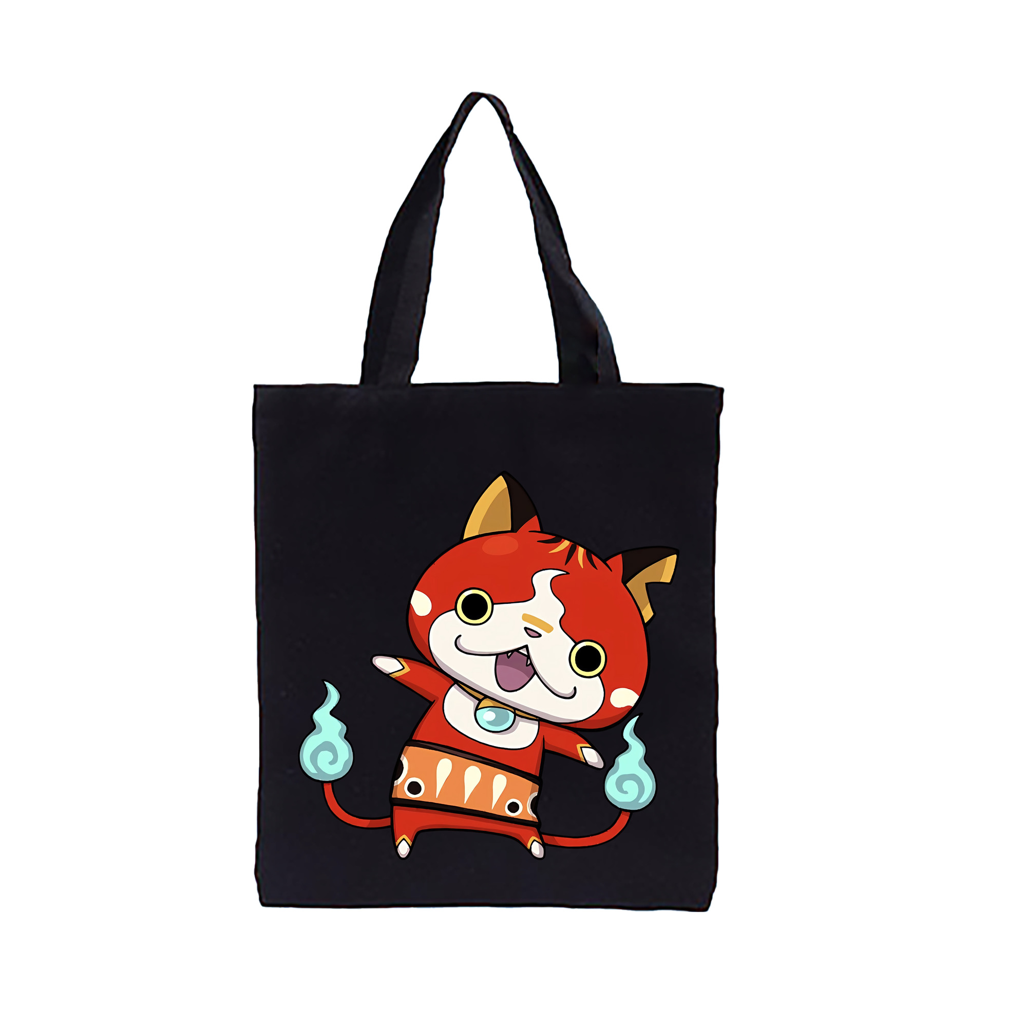 （画像用） 妖怪ウォッチ Yo-kai Watch 縦型キャンバス生地手提げバッグ　トートバッグ