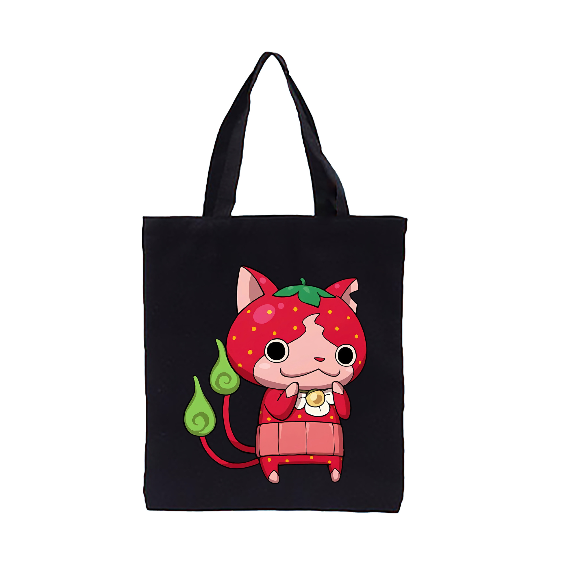 （画像用） 妖怪ウォッチ Yo-kai Watch 縦型キャンバス生地手提げバッグ　トートバッグ