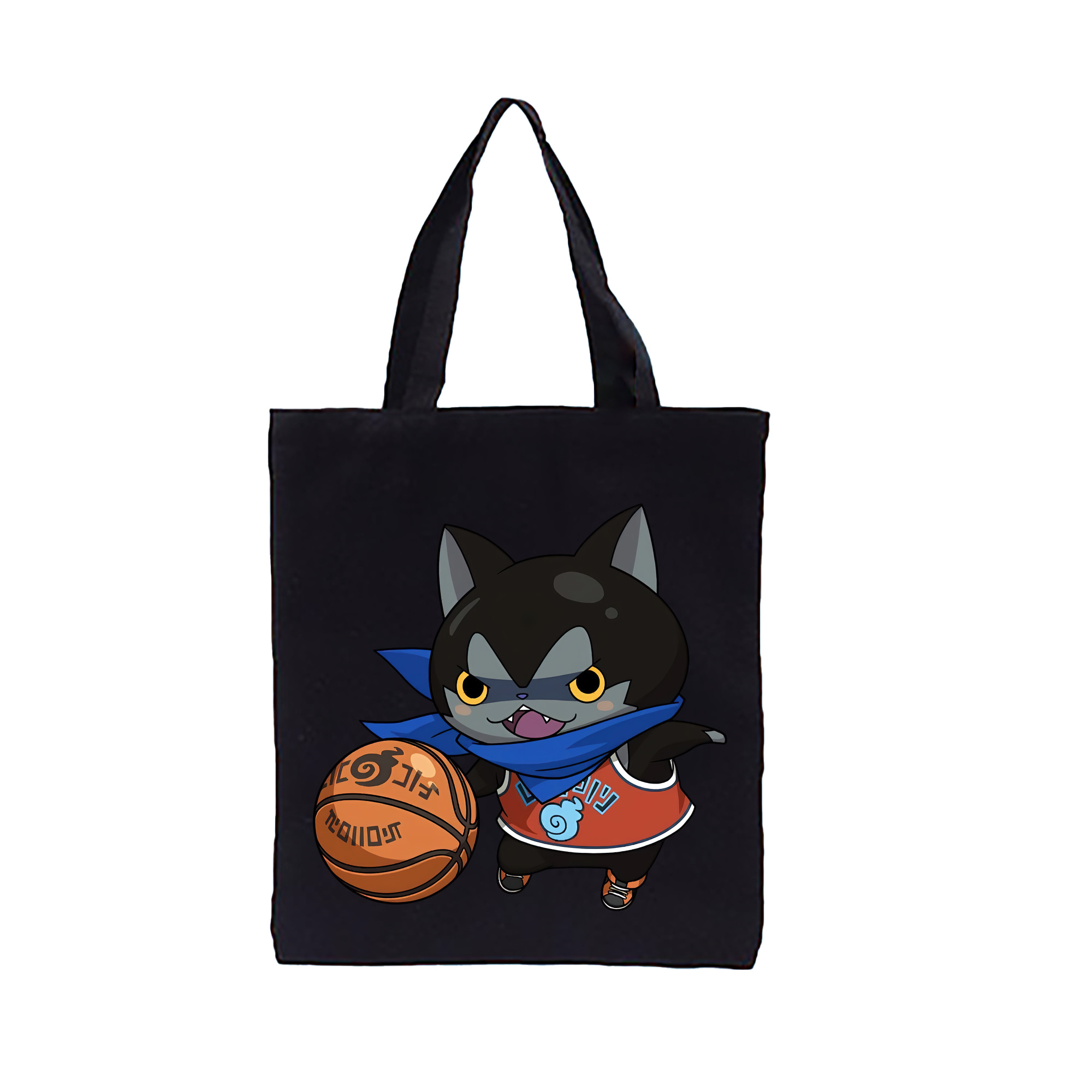 （画像用） 妖怪ウォッチ Yo-kai Watch 縦型キャンバス生地手提げバッグ　トートバッグ