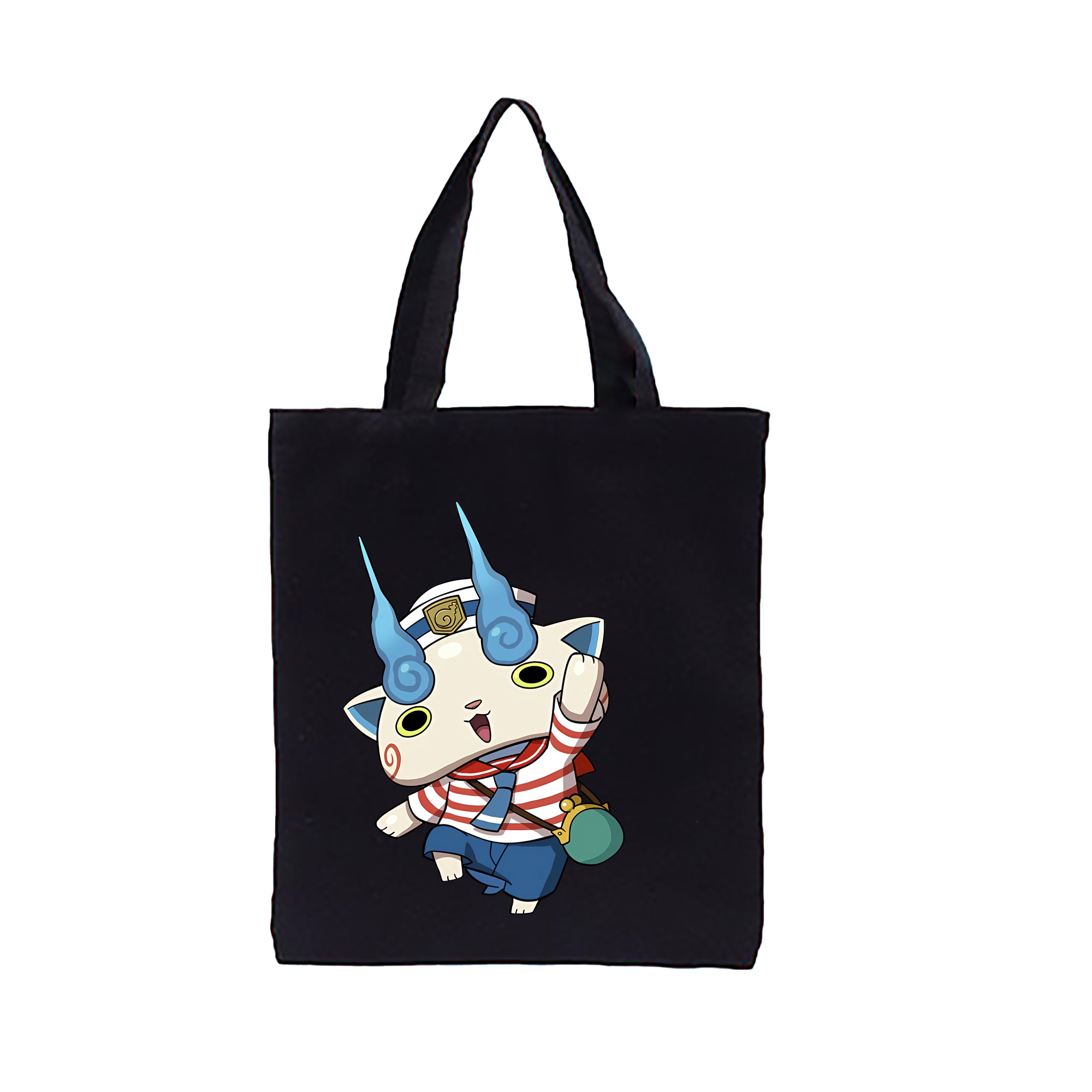 （画像用） 妖怪ウォッチ Yo-kai Watch 縦型キャンバス生地手提げバッグ　トートバッグ