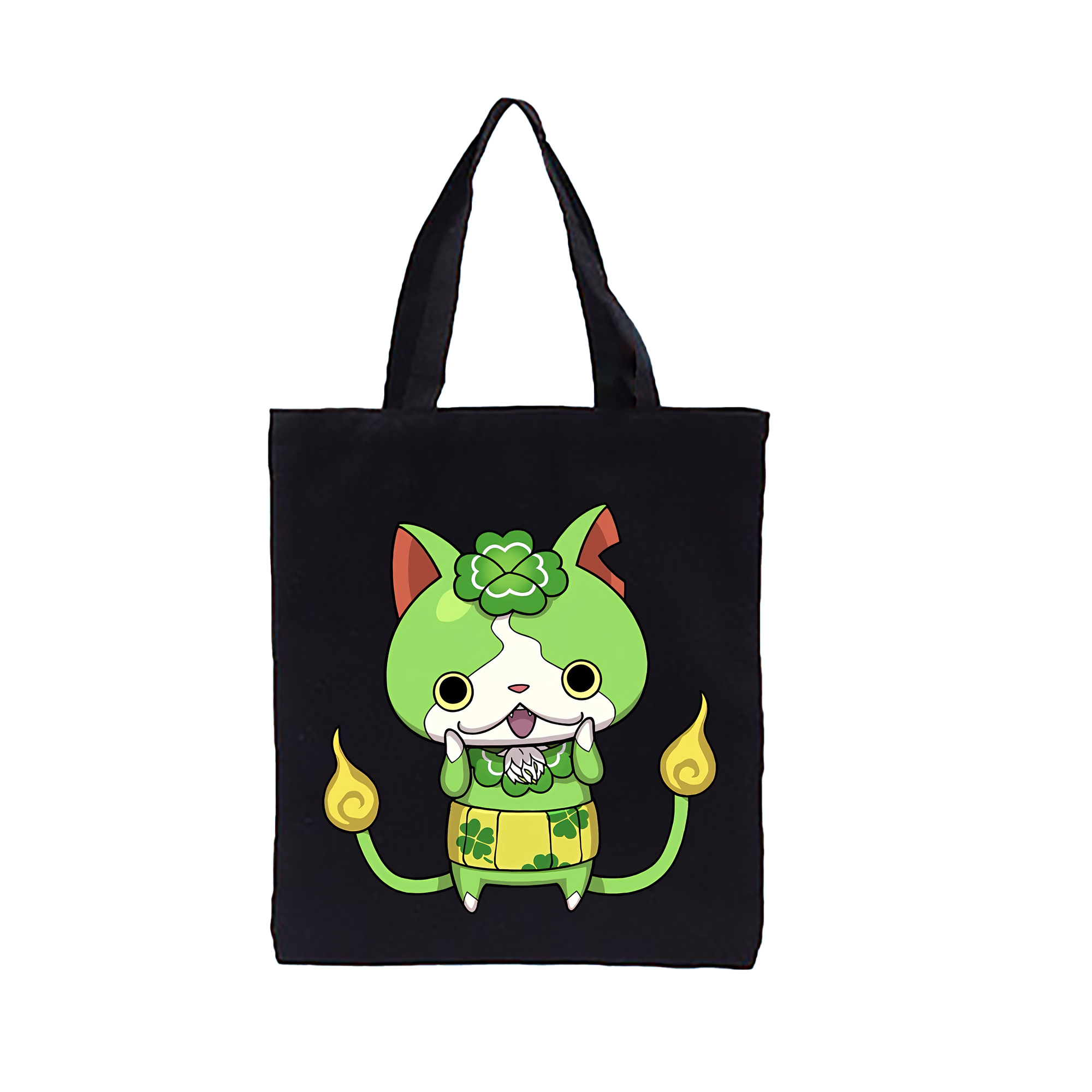 （画像用） 妖怪ウォッチ Yo-kai Watch 縦型キャンバス生地手提げバッグ　トートバッグ