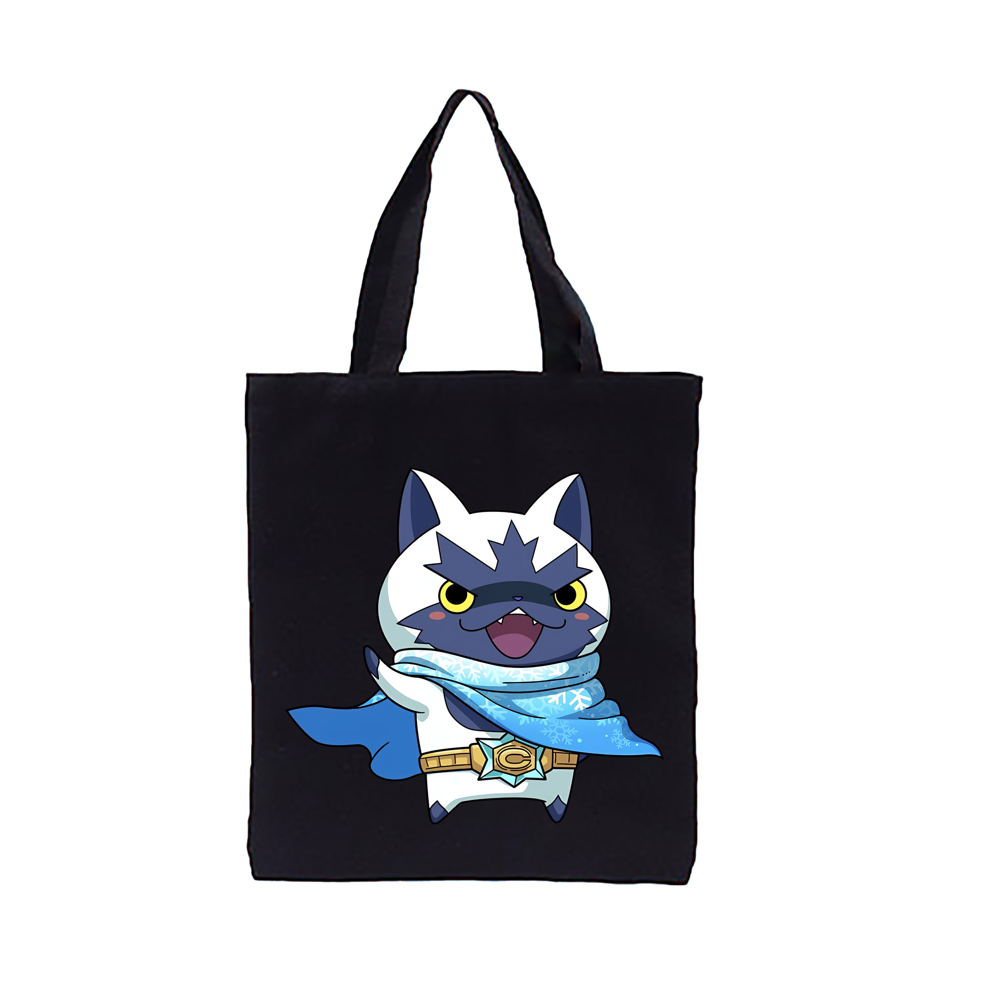 （画像用） 妖怪ウォッチ Yo-kai Watch 縦型キャンバス生地手提げバッグ　トートバッグ