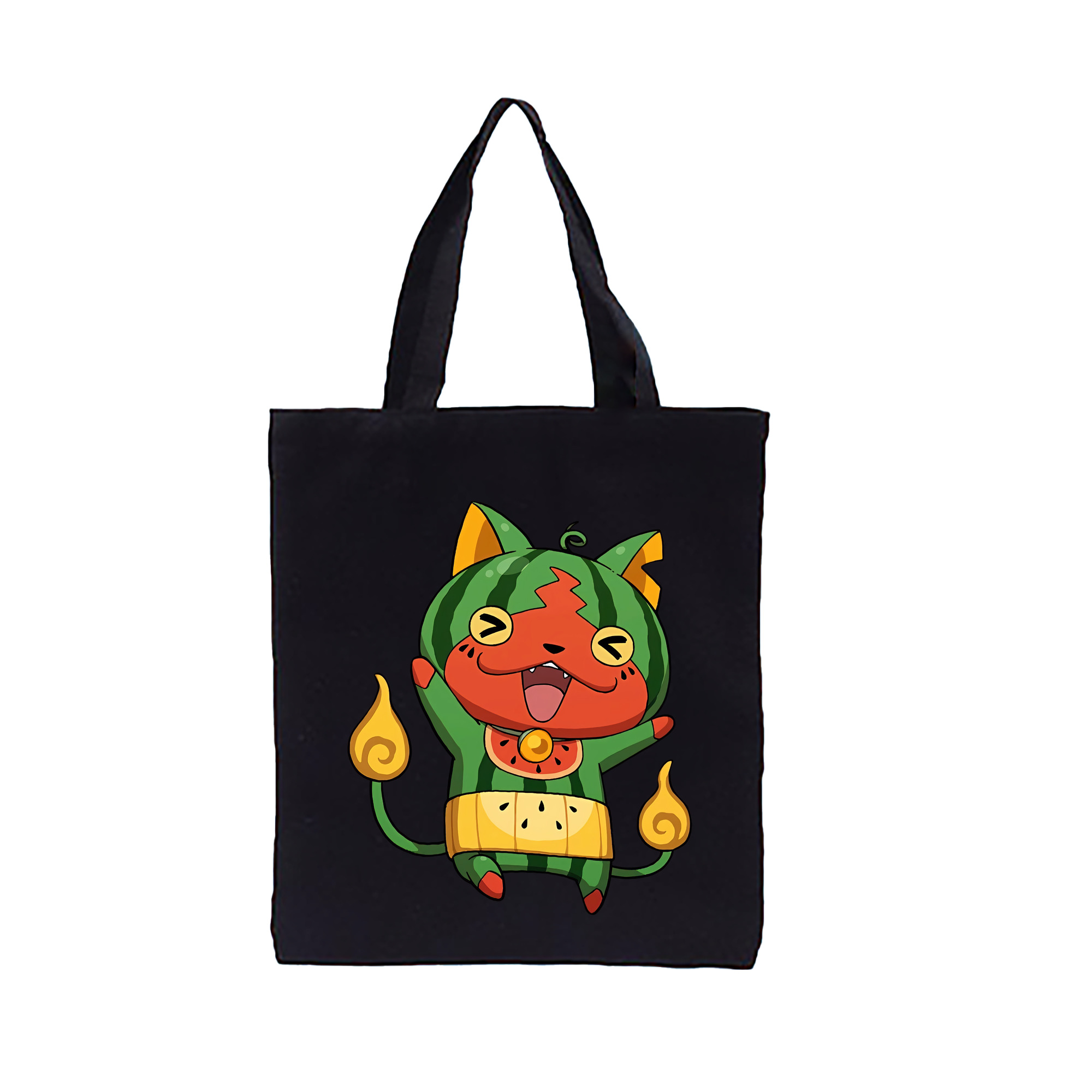 （画像用） 妖怪ウォッチ Yo-kai Watch 縦型キャンバス生地手提げバッグ　トートバッグ