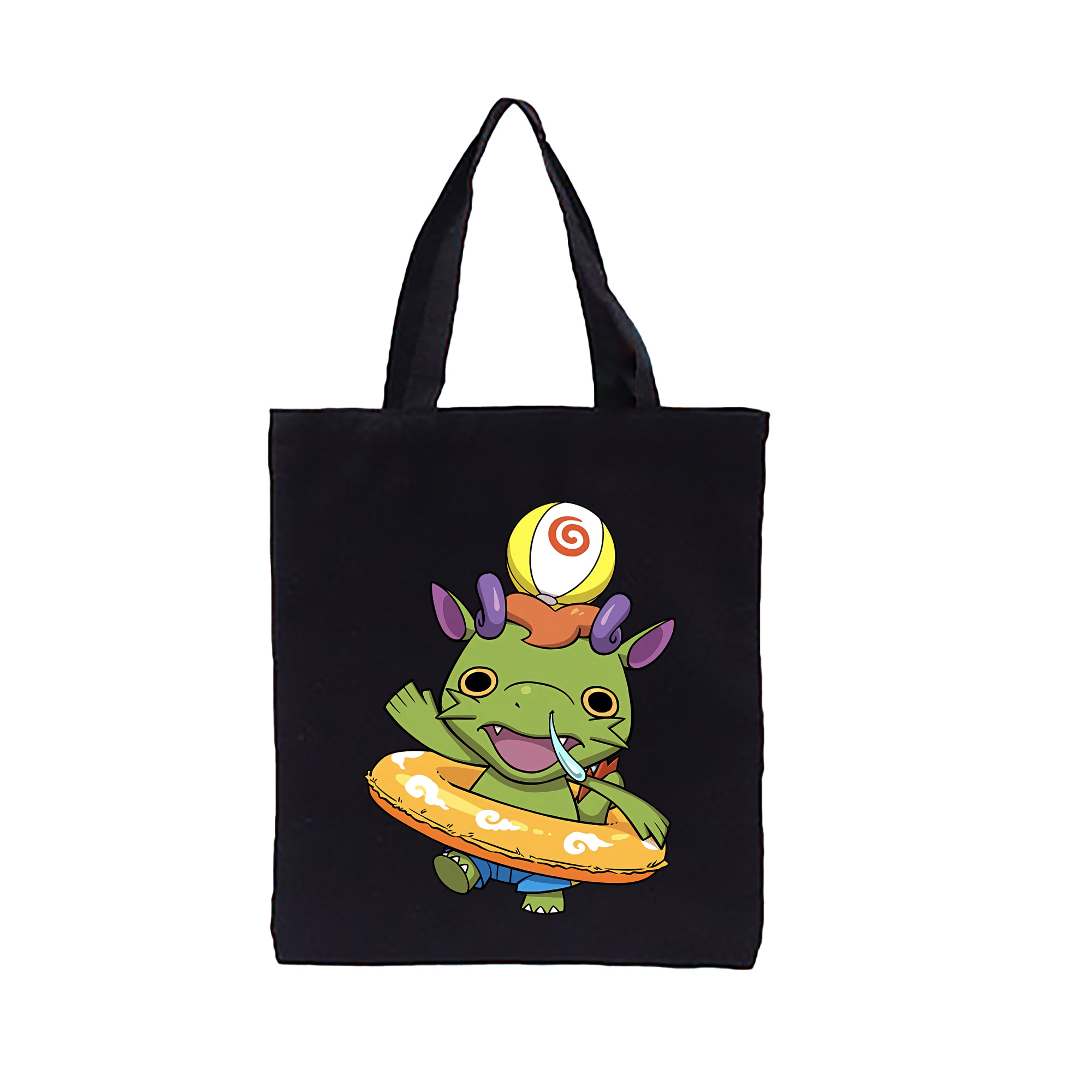 （画像用） 妖怪ウォッチ Yo-kai Watch 縦型キャンバス生地手提げバッグ　トートバッグ