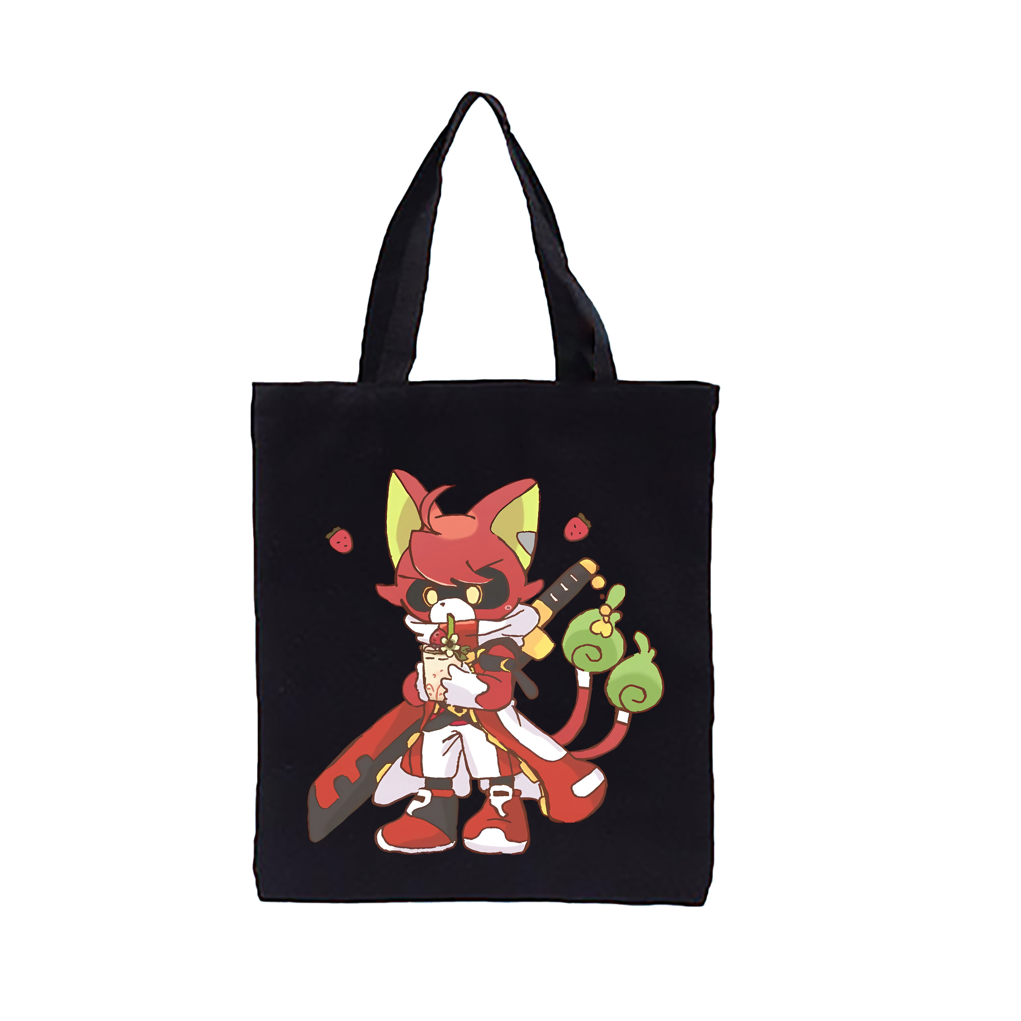 （画像用） 妖怪ウォッチ Yo-kai Watch 縦型キャンバス生地手提げバッグ　トートバッグ