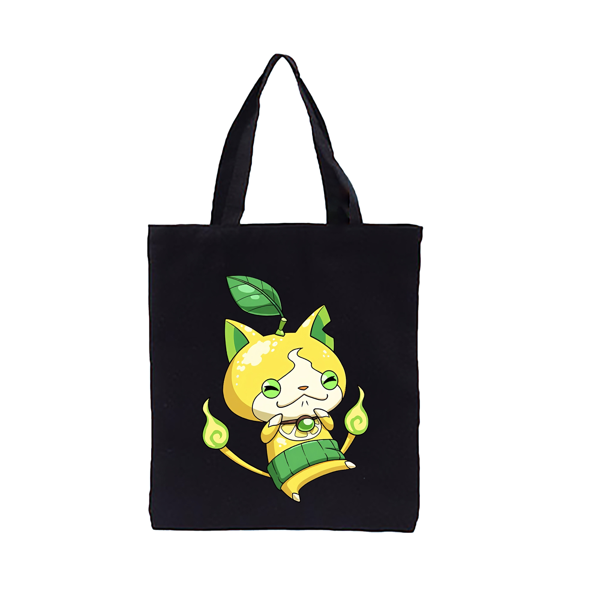 （画像用） 妖怪ウォッチ Yo-kai Watch 縦型キャンバス生地手提げバッグ　トートバッグ