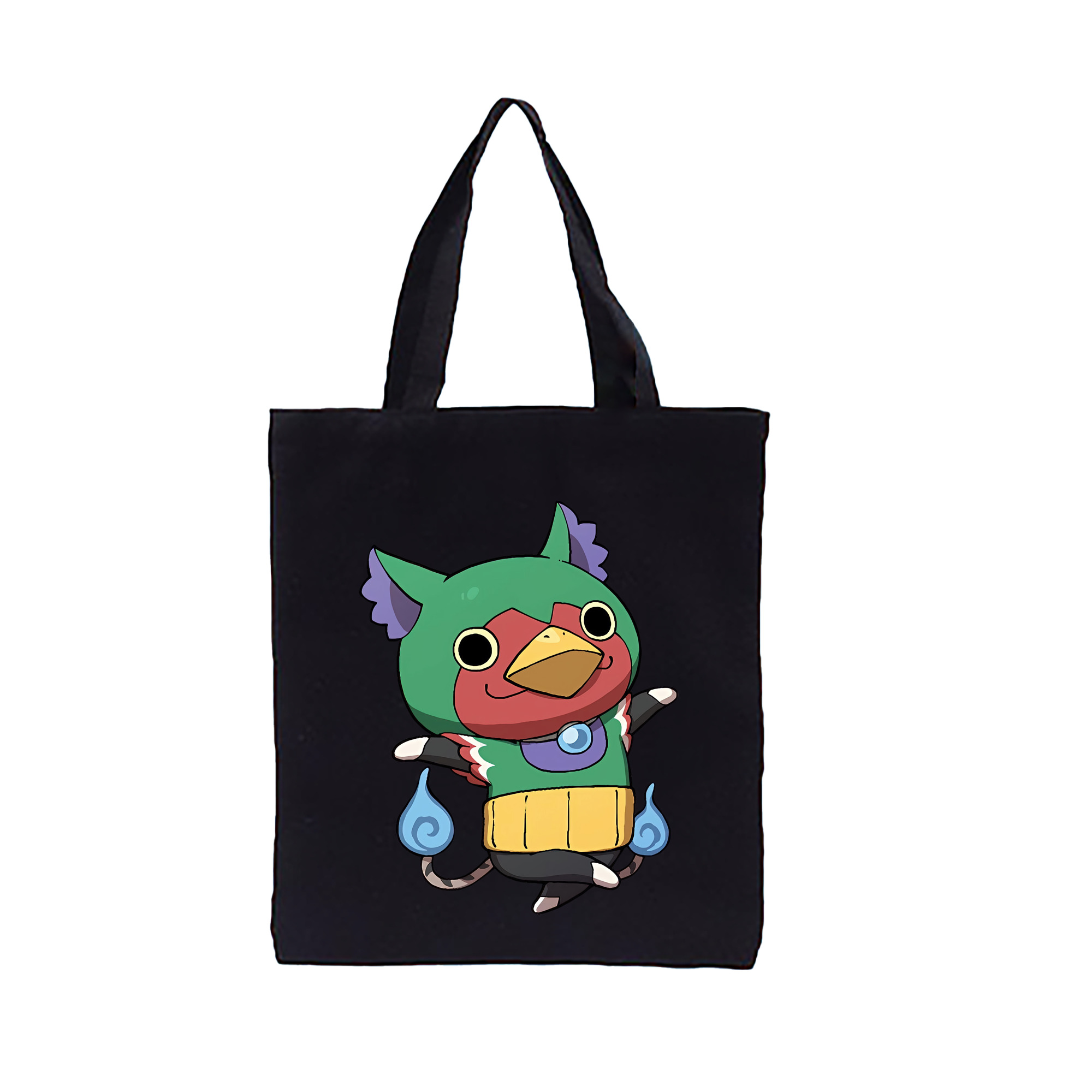 （画像用） 妖怪ウォッチ Yo-kai Watch 縦型キャンバス生地手提げバッグ　トートバッグ