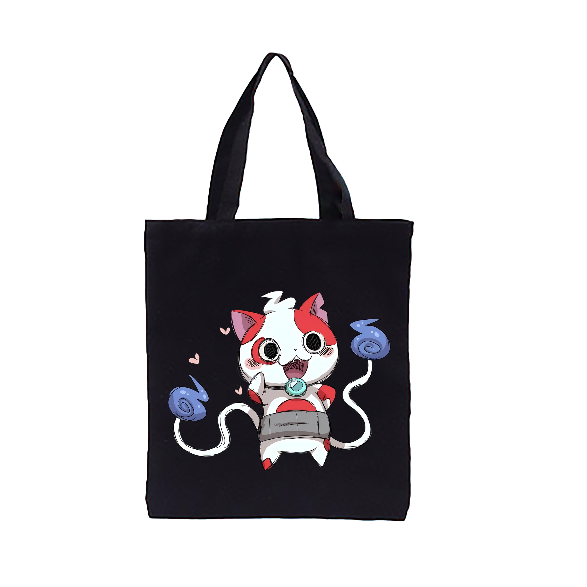 （画像用） 妖怪ウォッチ Yo-kai Watch 縦型キャンバス生地手提げバッグ　トートバッグ