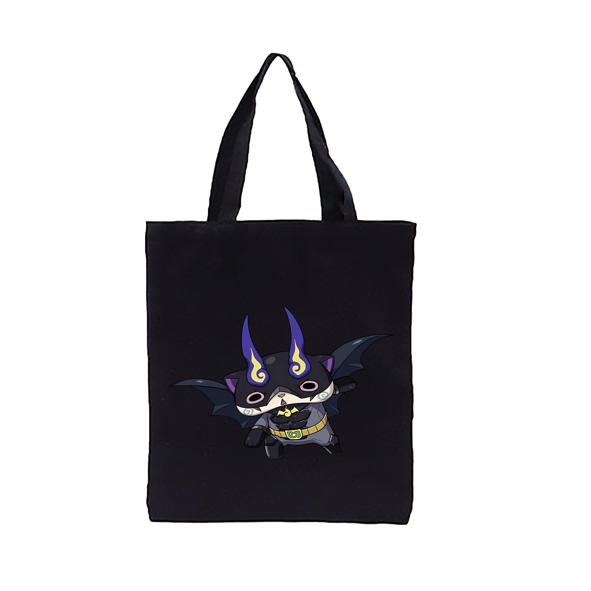 （画像用） 妖怪ウォッチ Yo-kai Watch 縦型キャンバス生地手提げバッグ　トートバッグ