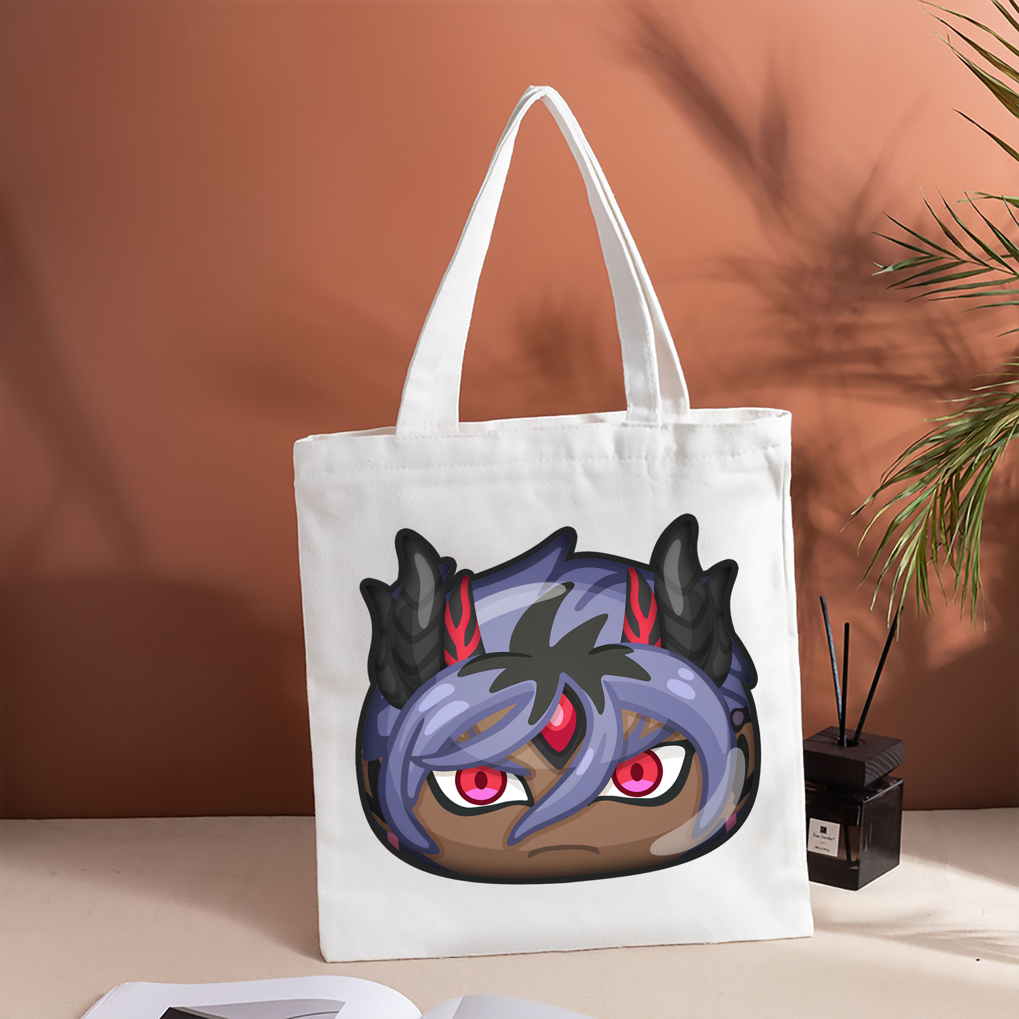 妖怪ウォッチ Yo-kai Watch 縦型キャンバス生地手提げバッグ　トートバッグ