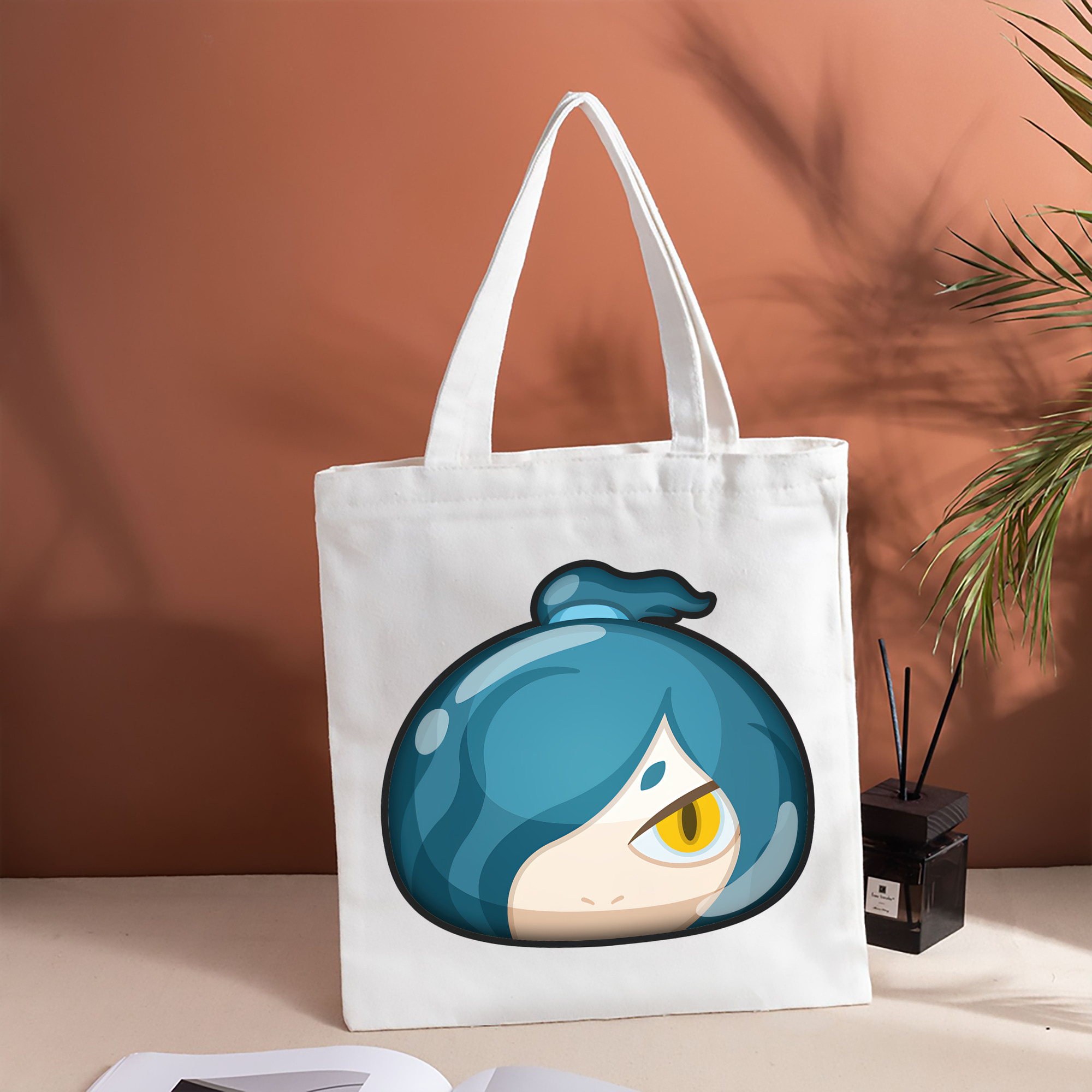 妖怪ウォッチ Yo-kai Watch 縦型キャンバス生地手提げバッグ　トートバッグ