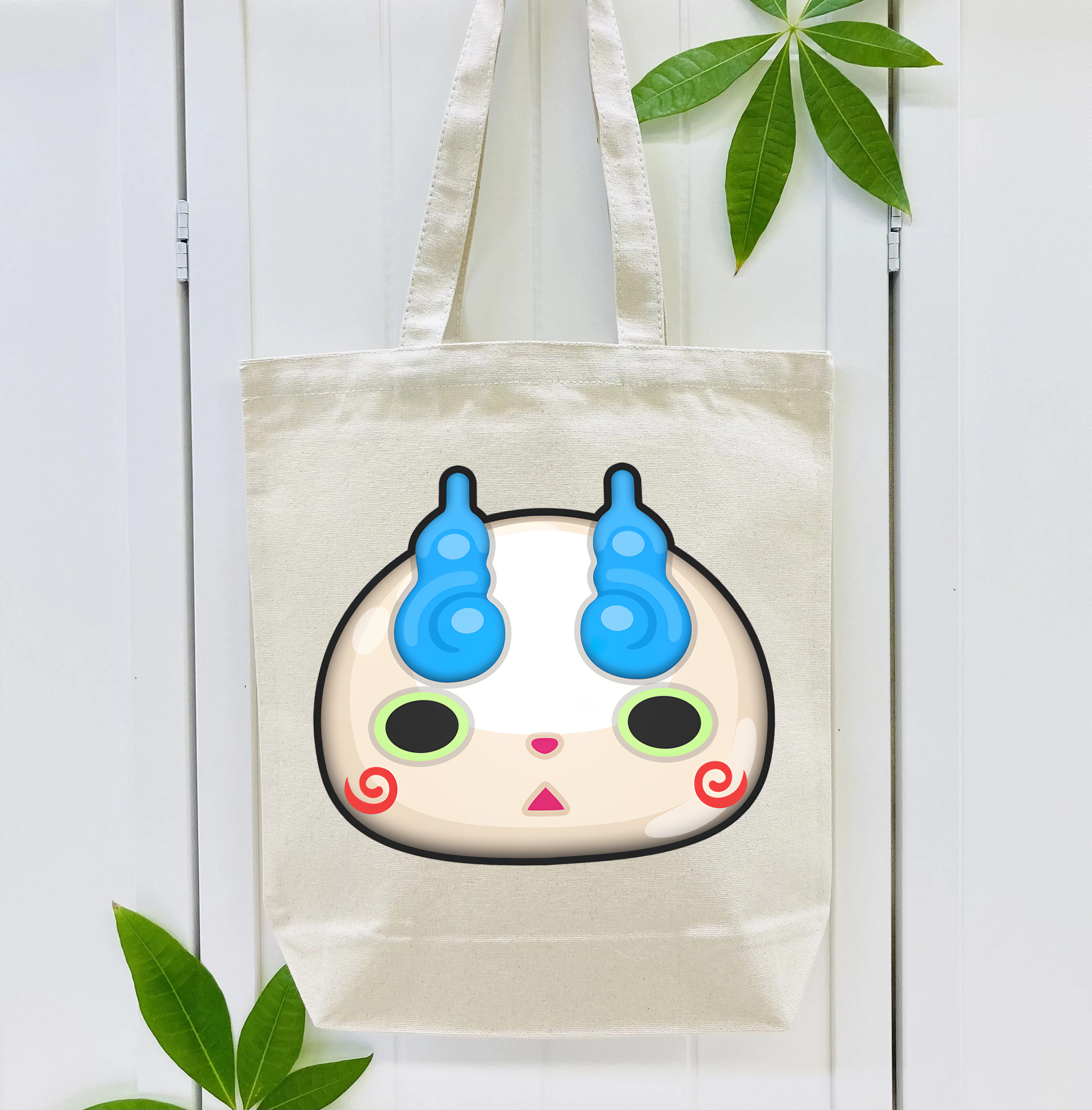 妖怪ウォッチ Yo-kai Watch 縦型キャンバス生地手提げバッグ　トートバッグ