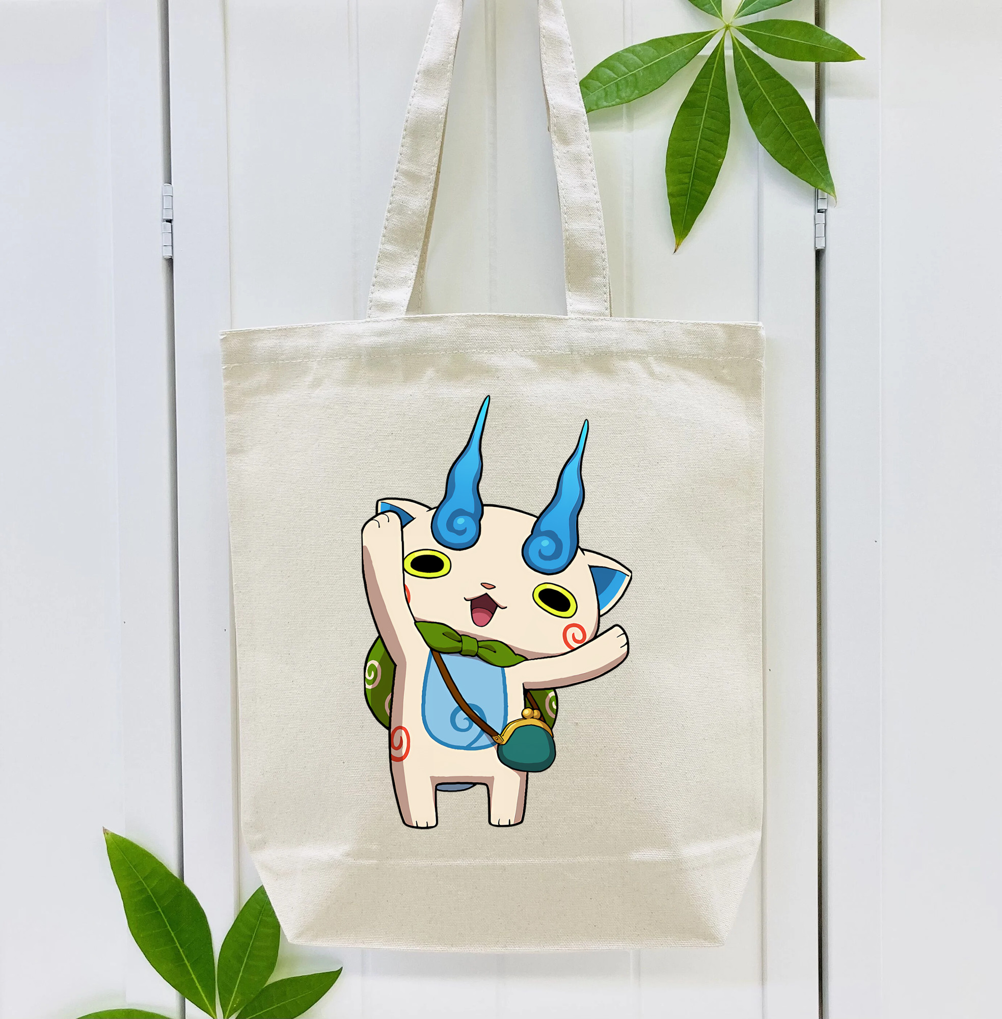 妖怪ウォッチ Yo-kai Watch 縦型キャンバス生地手提げバッグ　トートバッグ