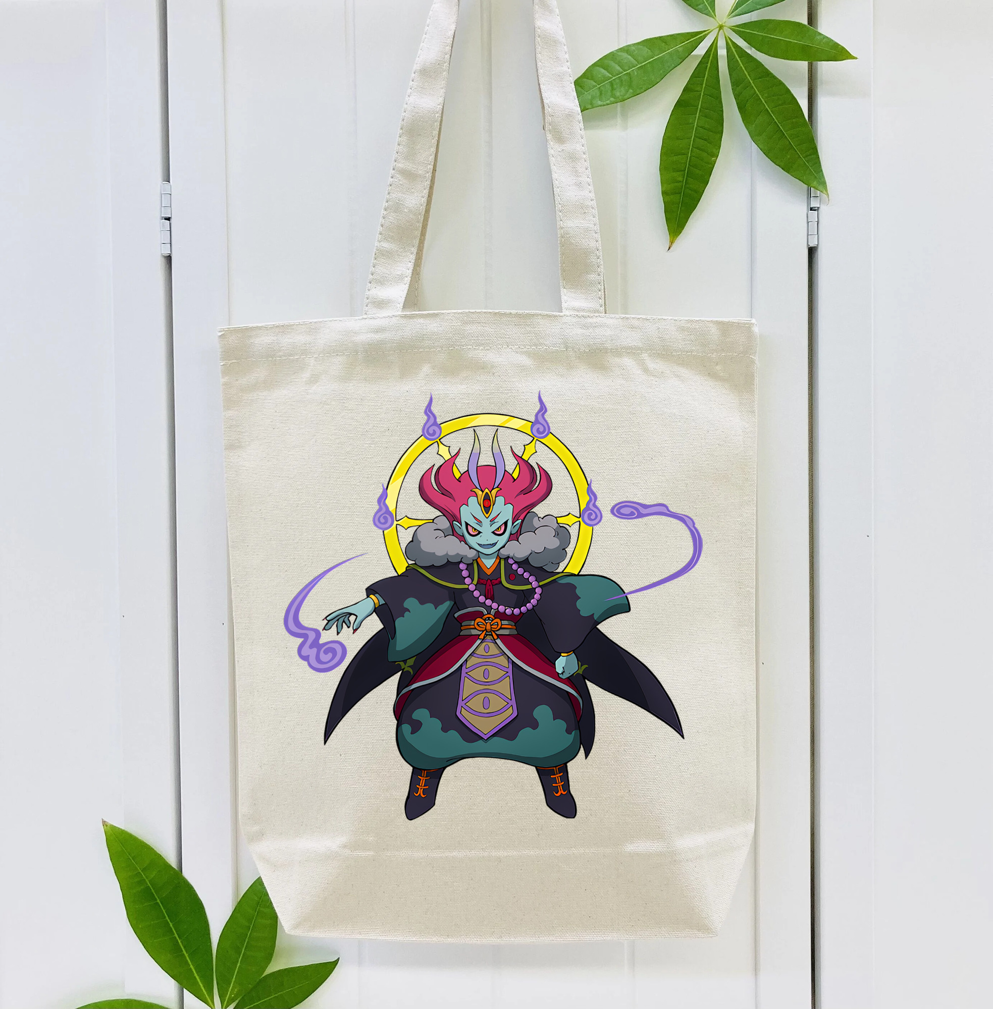妖怪ウォッチ Yo-kai Watch 縦型キャンバス生地手提げバッグ　トートバッグ