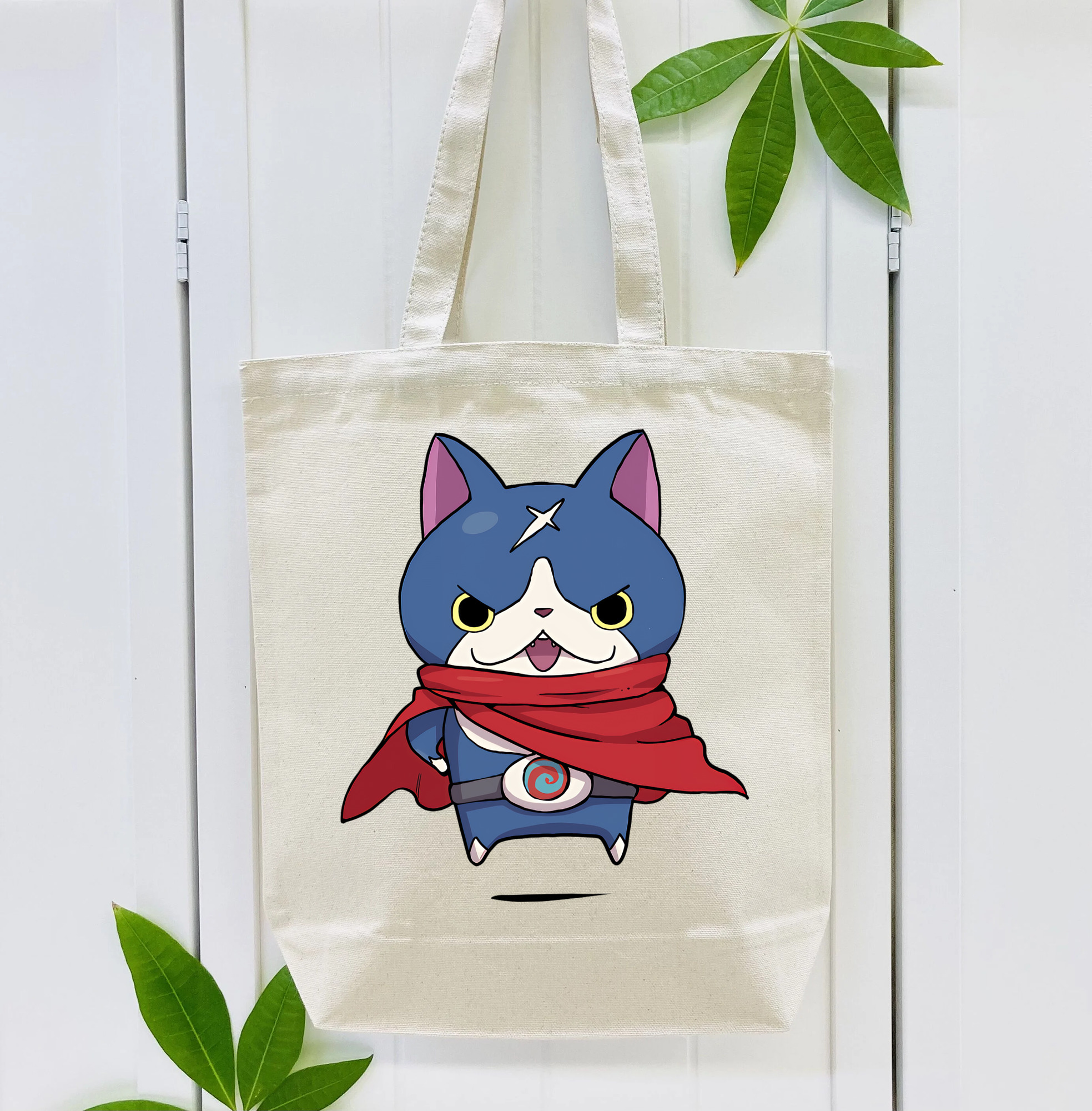 妖怪ウォッチ Yo-kai Watch 縦型キャンバス生地手提げバッグ　トートバッグ