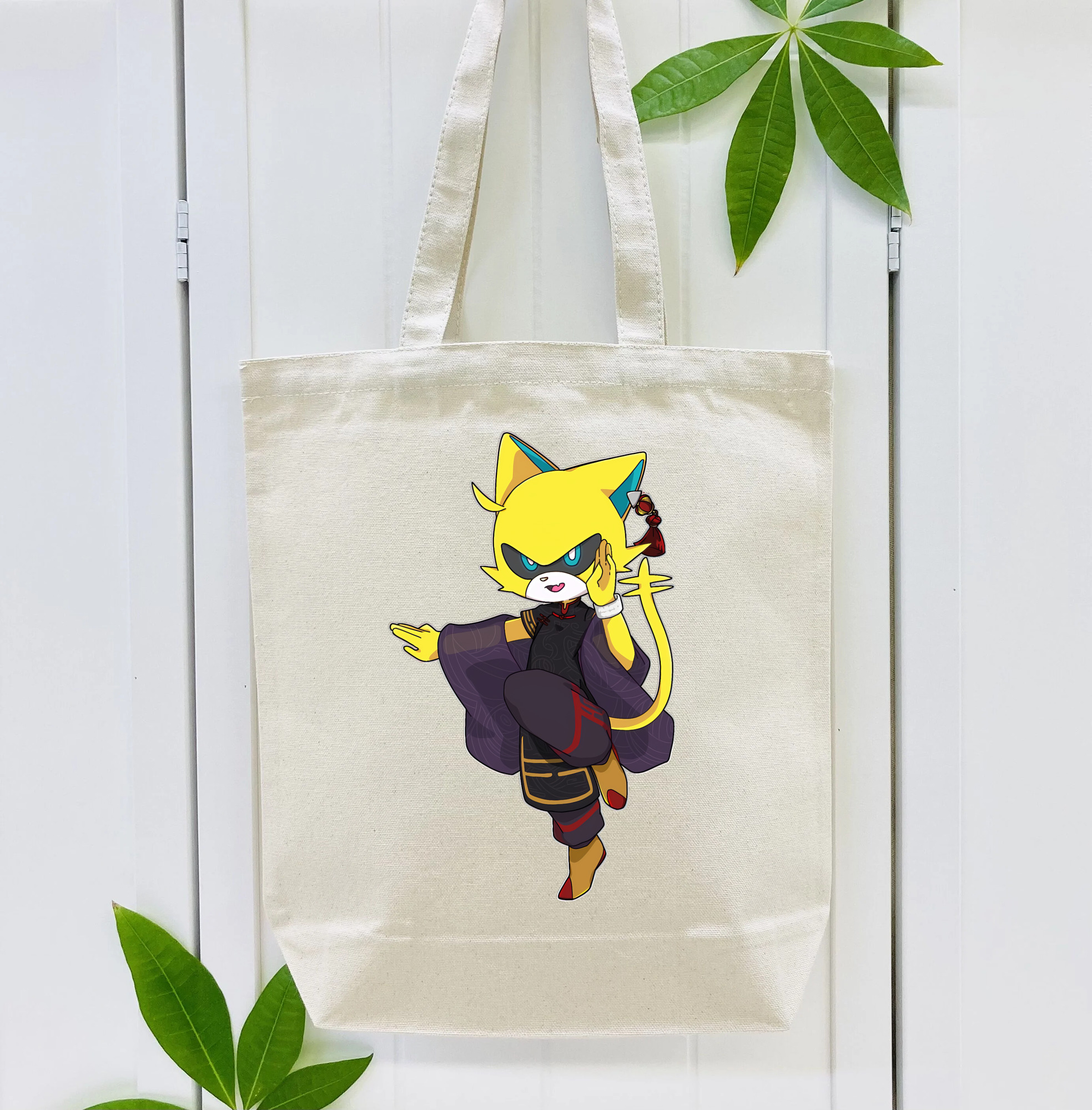 妖怪ウォッチ Yo-kai Watch 縦型キャンバス生地手提げバッグ　トートバッグ