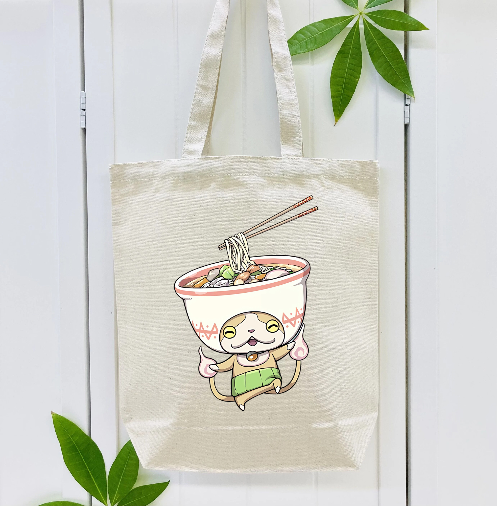 妖怪ウォッチ Yo-kai Watch 縦型キャンバス生地手提げバッグ　トートバッグ