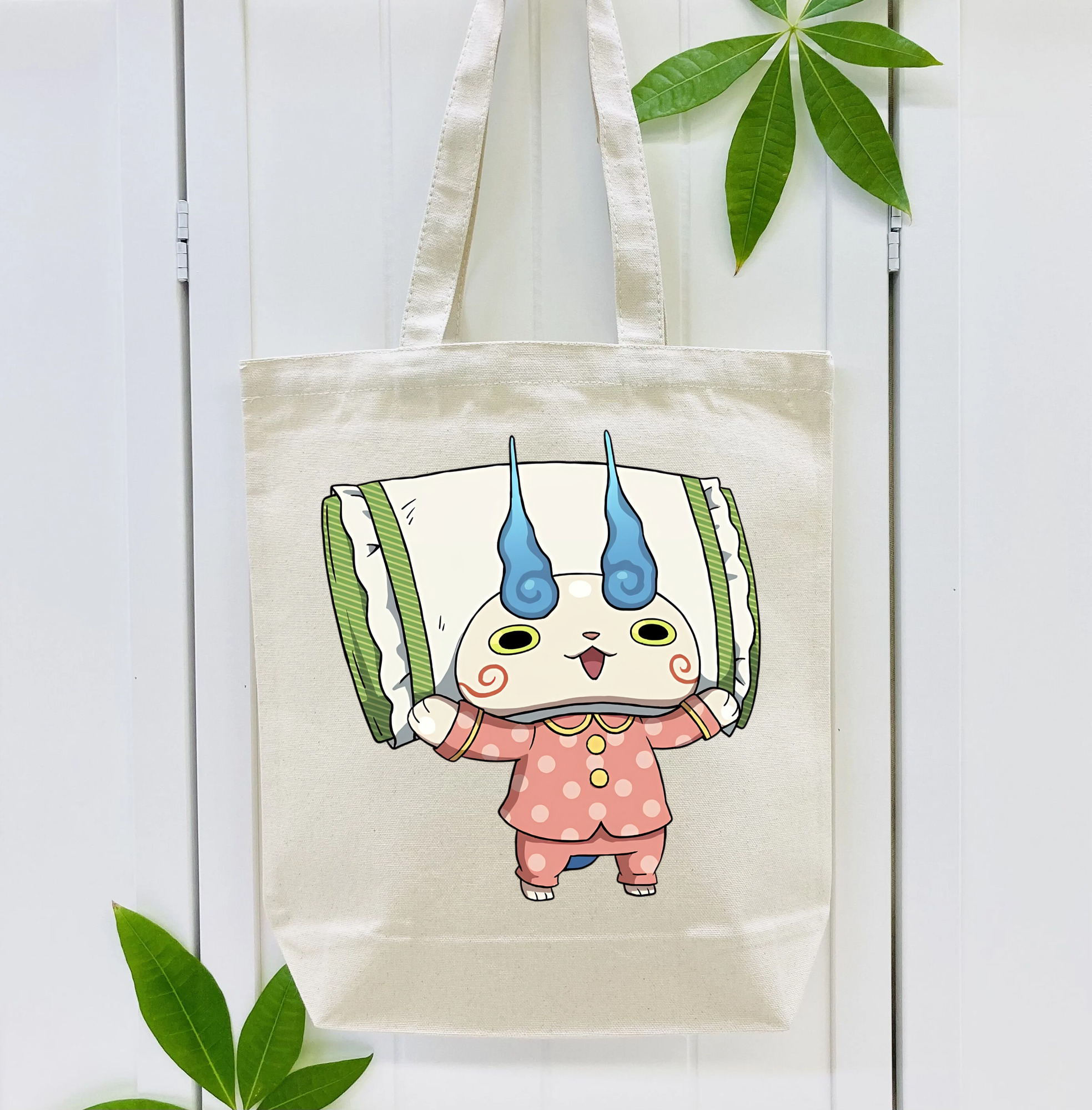 妖怪ウォッチ Yo-kai Watch 縦型キャンバス生地手提げバッグ　トートバッグ
