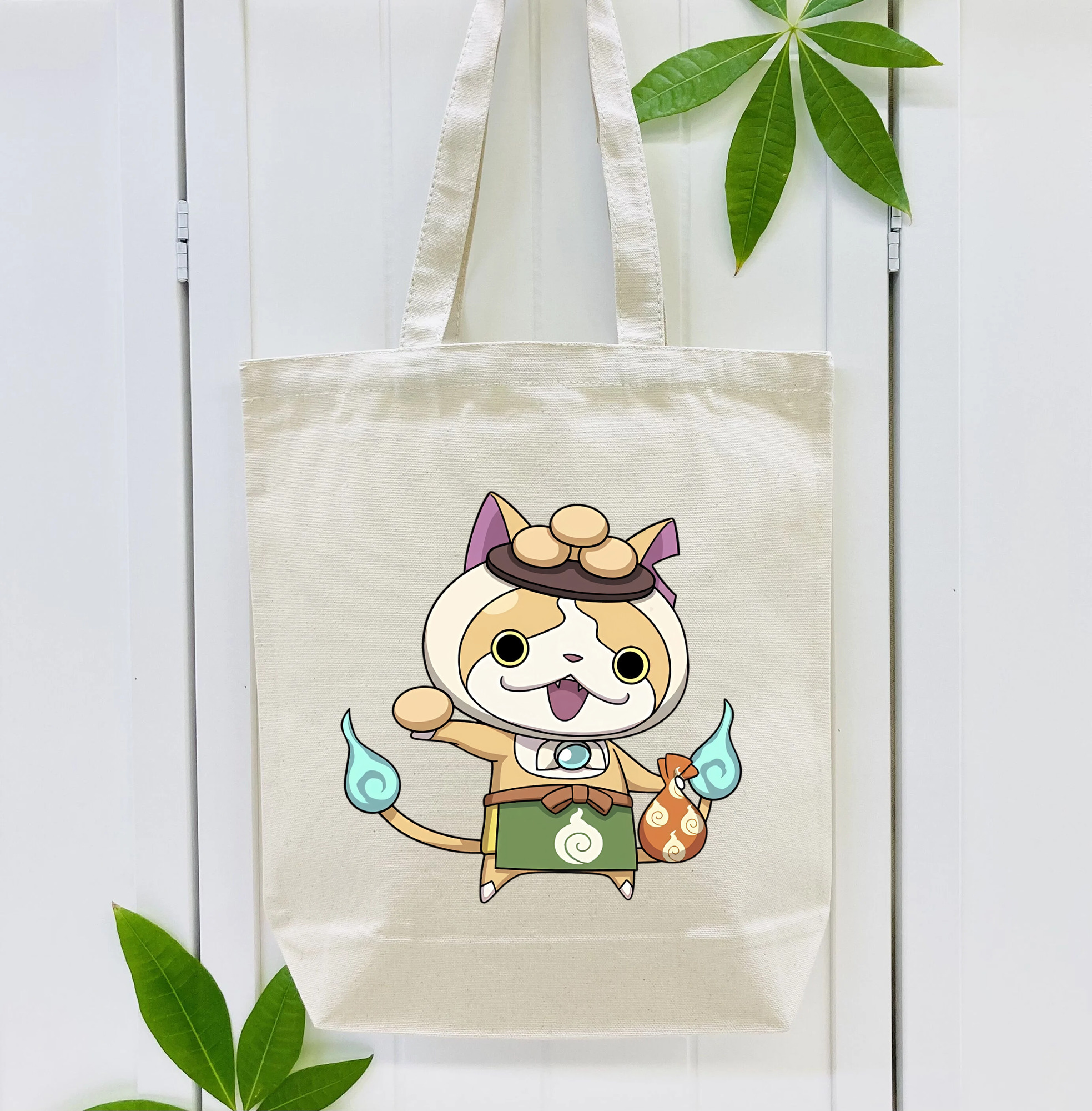 妖怪ウォッチ Yo-kai Watch 縦型キャンバス生地手提げバッグ　トートバッグ