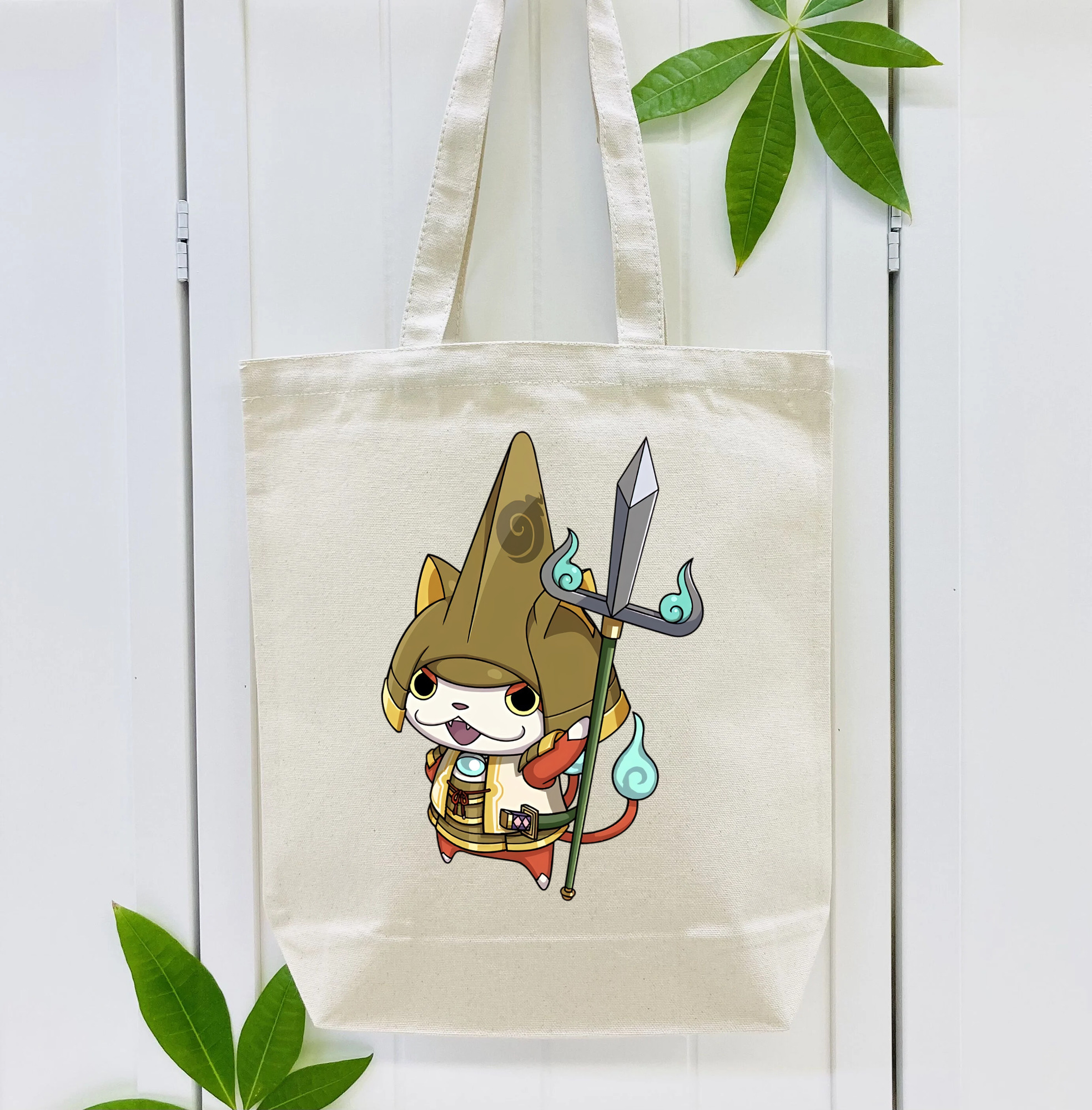 妖怪ウォッチ Yo-kai Watch 縦型キャンバス生地手提げバッグ　トートバッグ