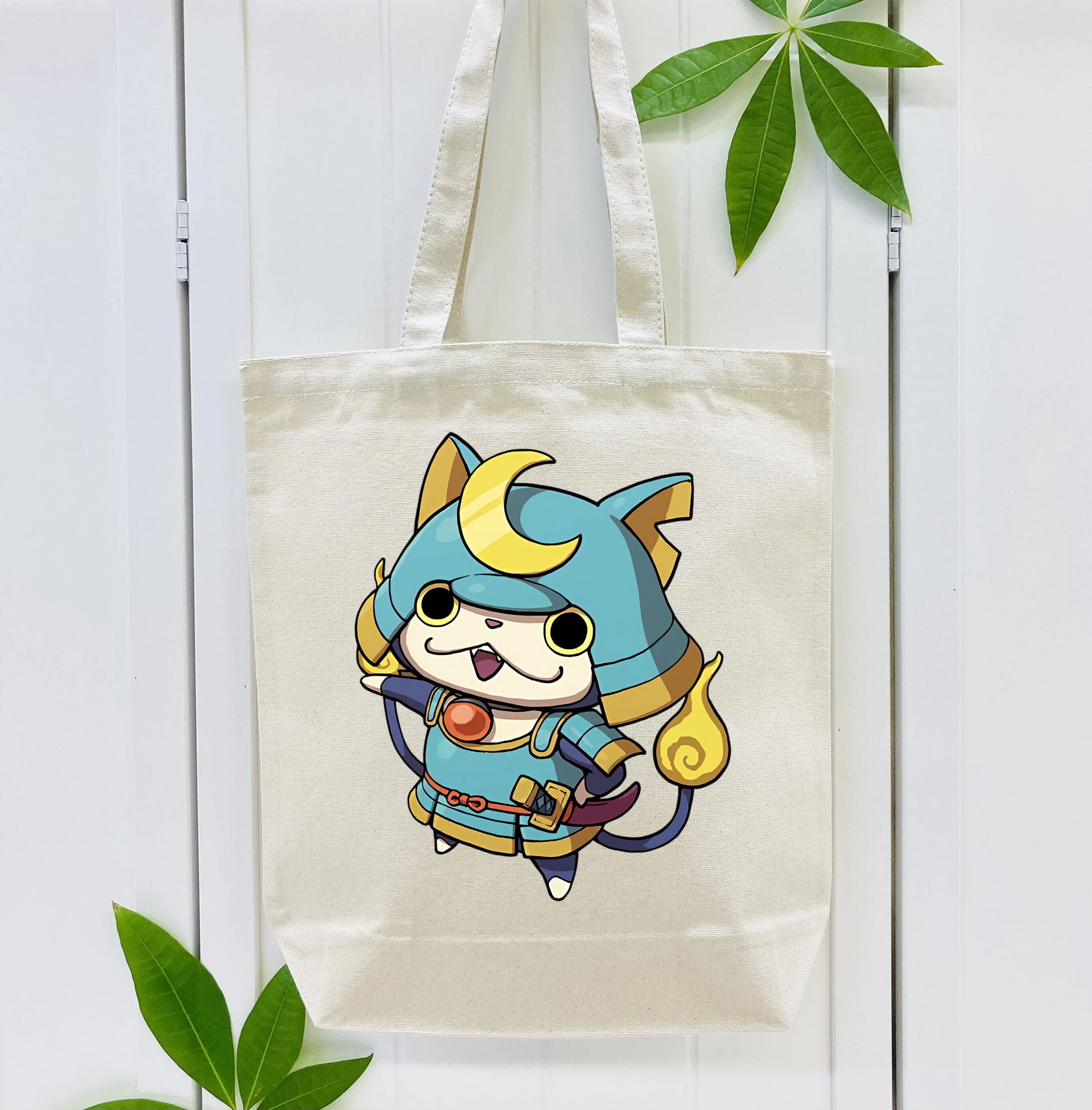 妖怪ウォッチ Yo-kai Watch 縦型キャンバス生地手提げバッグ　トートバッグ