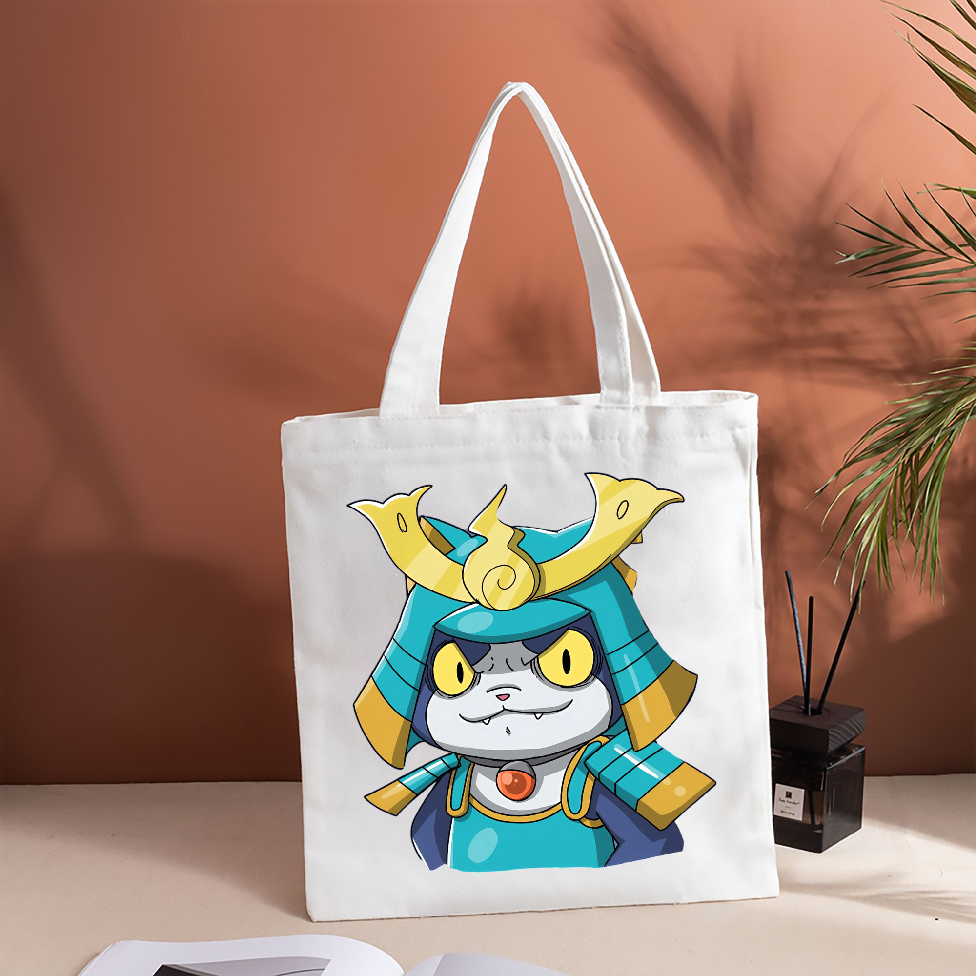 妖怪ウォッチ Yo-kai Watch 縦型キャンバス生地手提げバッグ　トートバッグ