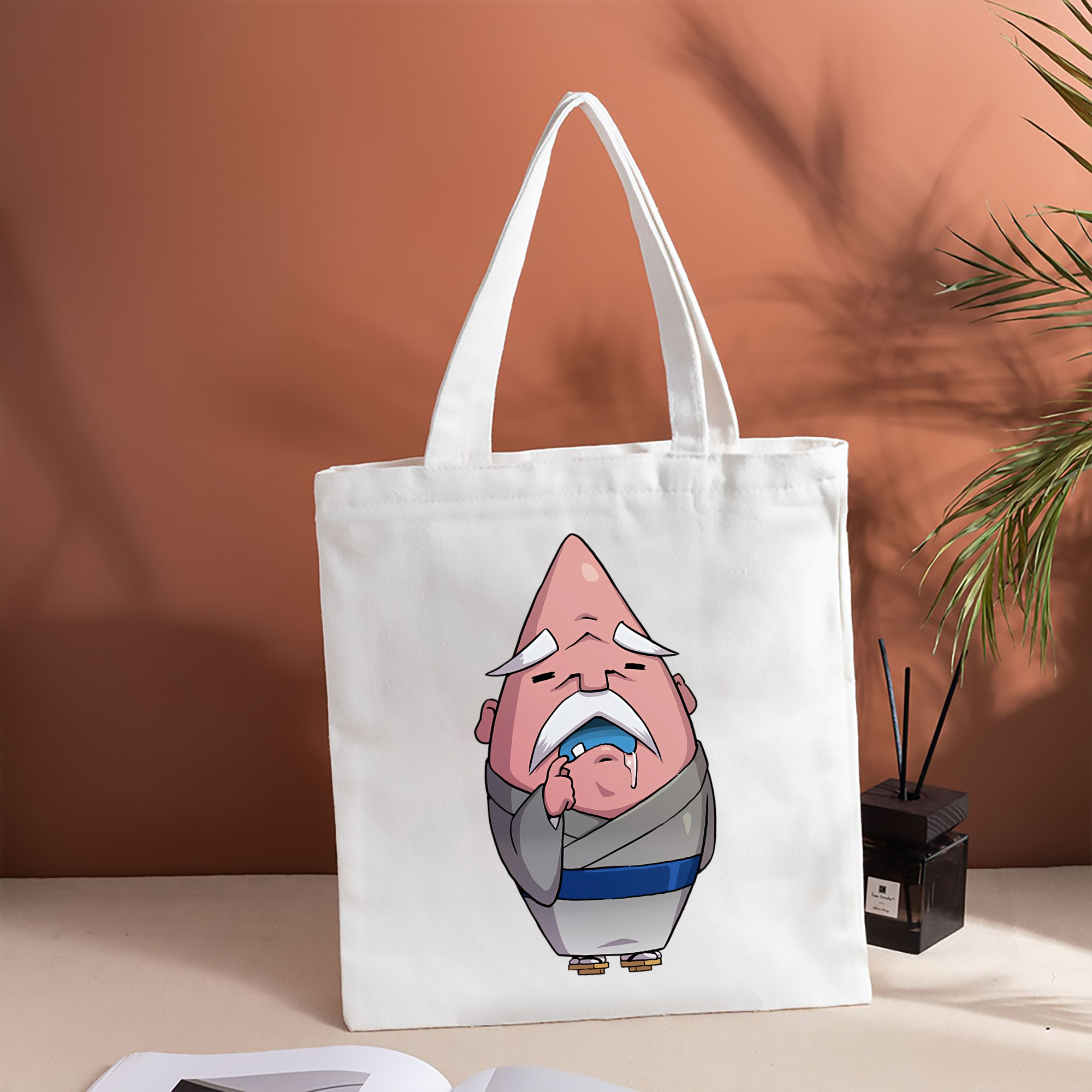 妖怪ウォッチ Yo-kai Watch 縦型キャンバス生地手提げバッグ　トートバッグ