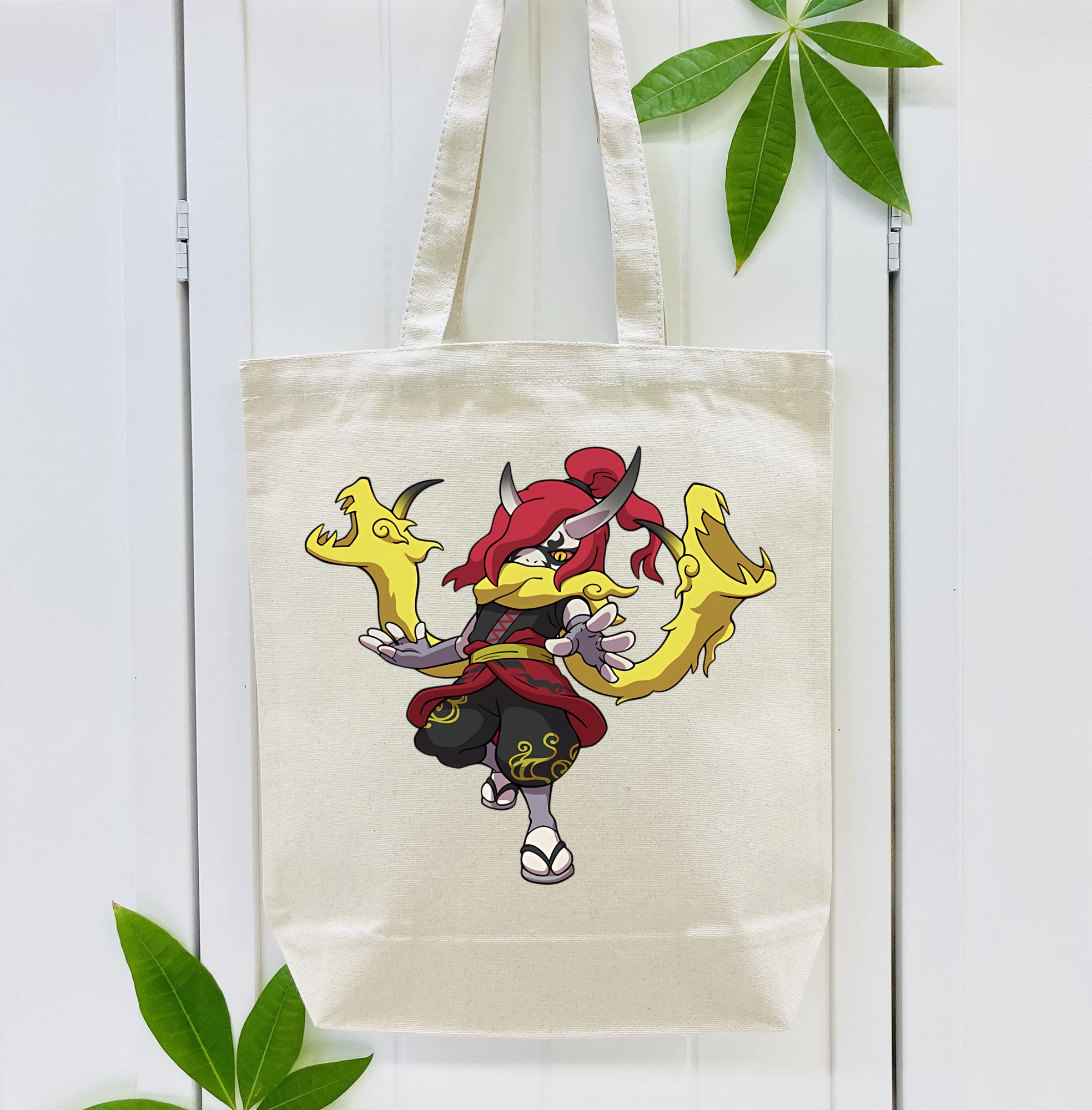 妖怪ウォッチ Yo-kai Watch 縦型キャンバス生地手提げバッグ　トートバッグ