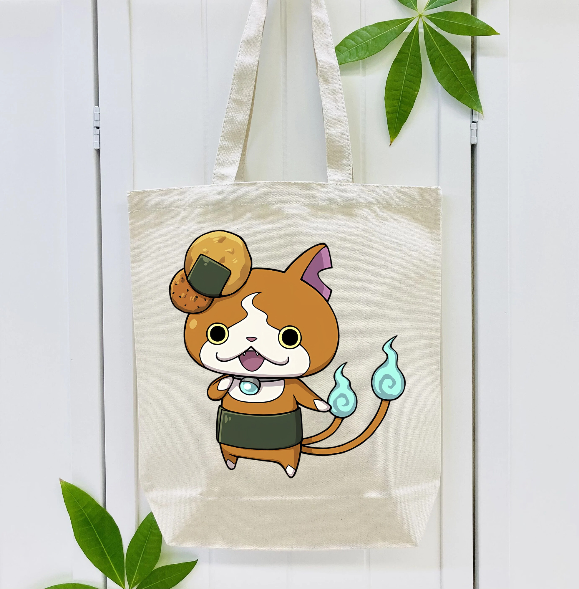妖怪ウォッチ Yo-kai Watch 縦型キャンバス生地手提げバッグ　トートバッグ