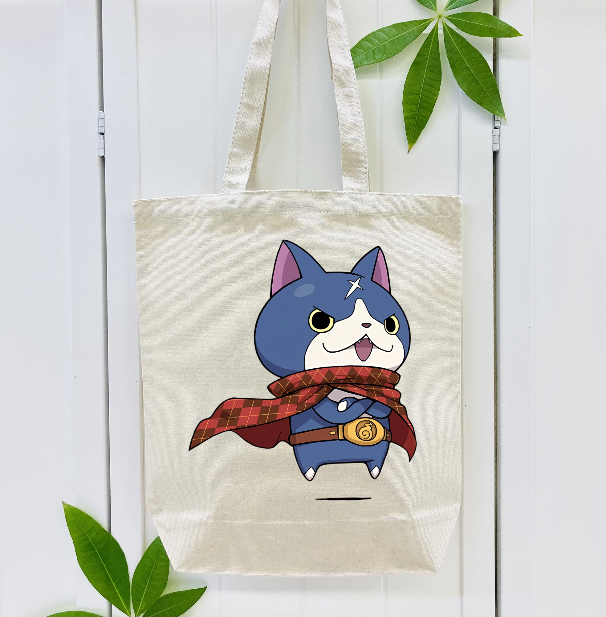 妖怪ウォッチ Yo-kai Watch 縦型キャンバス生地手提げバッグ　トートバッグ