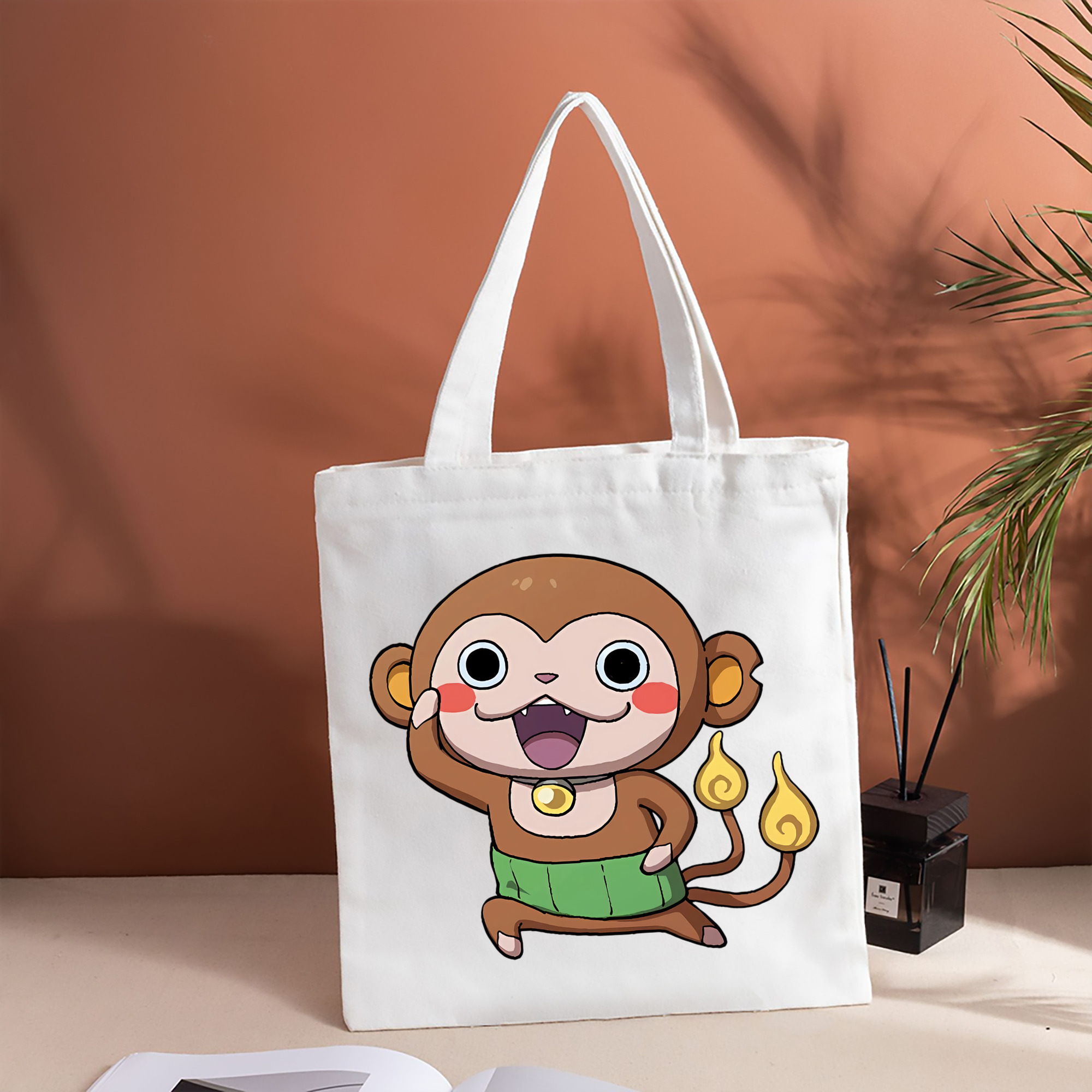妖怪ウォッチ Yo-kai Watch 縦型キャンバス生地手提げバッグ　トートバッグ