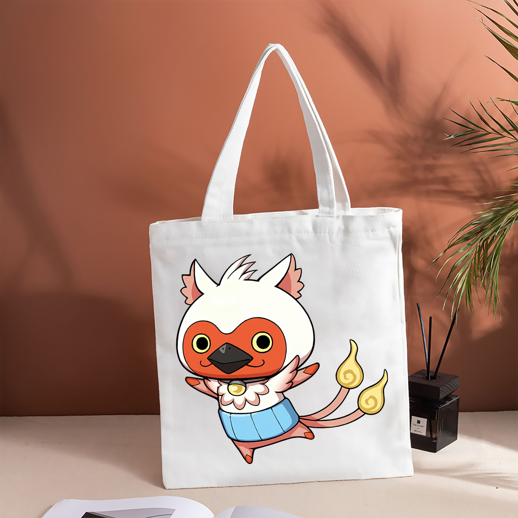 妖怪ウォッチ Yo-kai Watch 縦型キャンバス生地手提げバッグ　トートバッグ