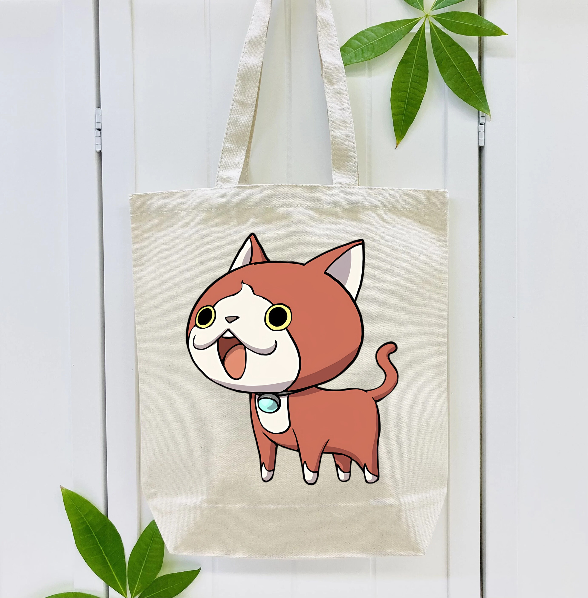 妖怪ウォッチ Yo-kai Watch 縦型キャンバス生地手提げバッグ　トートバッグ