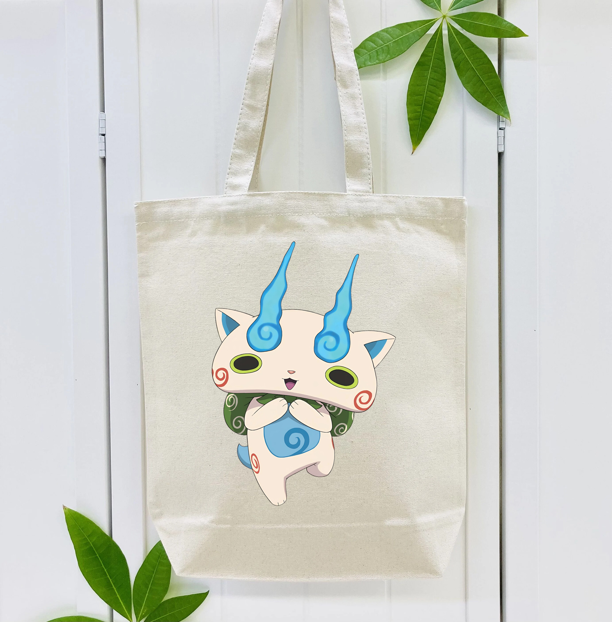 妖怪ウォッチ Yo-kai Watch 縦型キャンバス生地手提げバッグ　トートバッグ